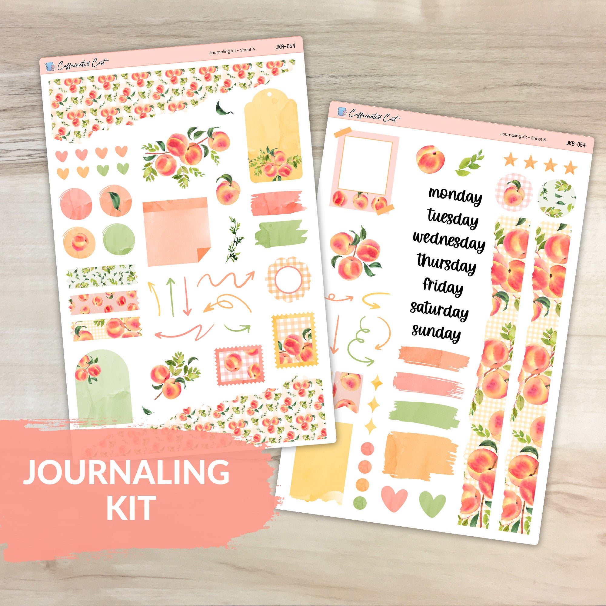 Journaling Kit - Just Peachy [ 054 ]