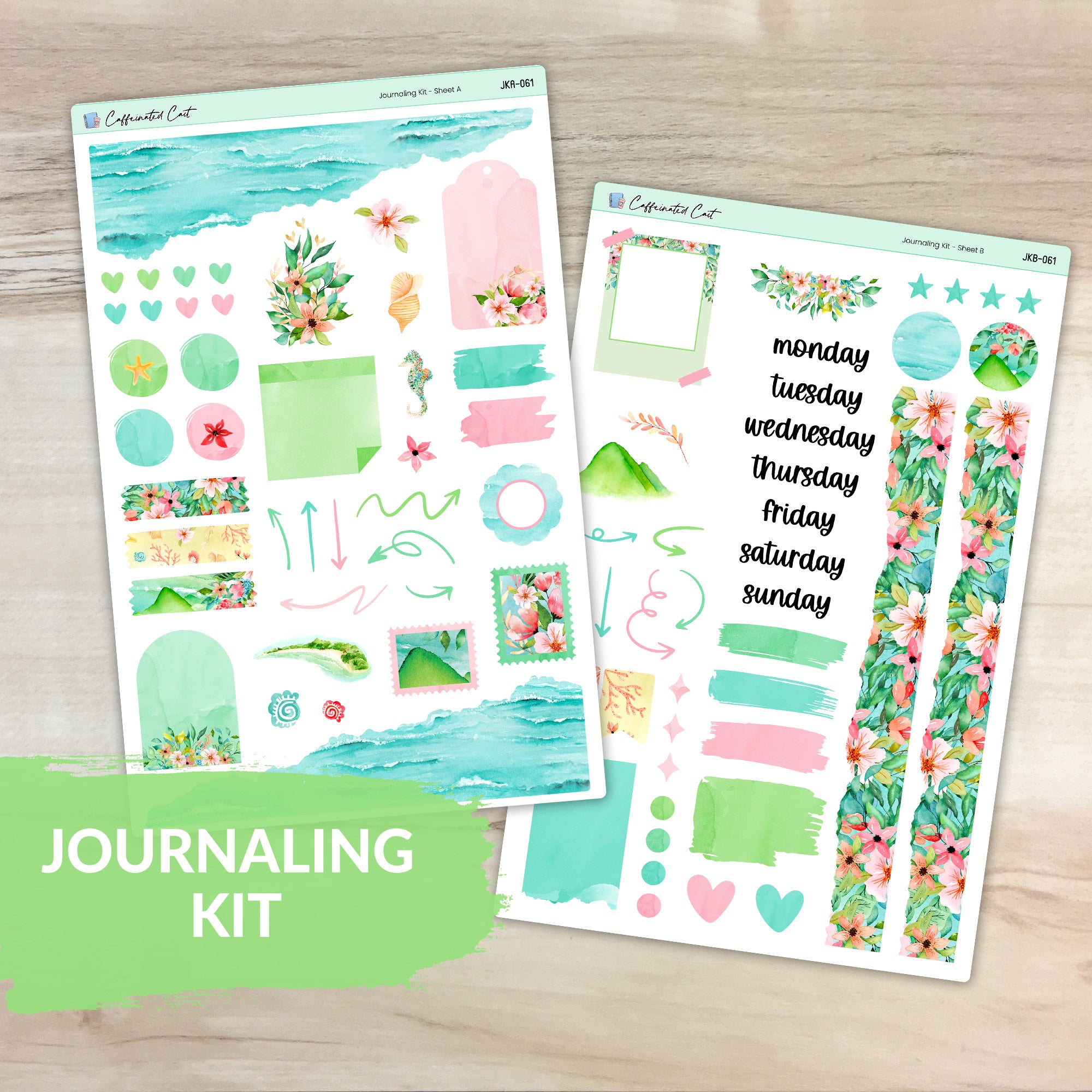 Journaling Kit - Emerald Shores [ 061 ]