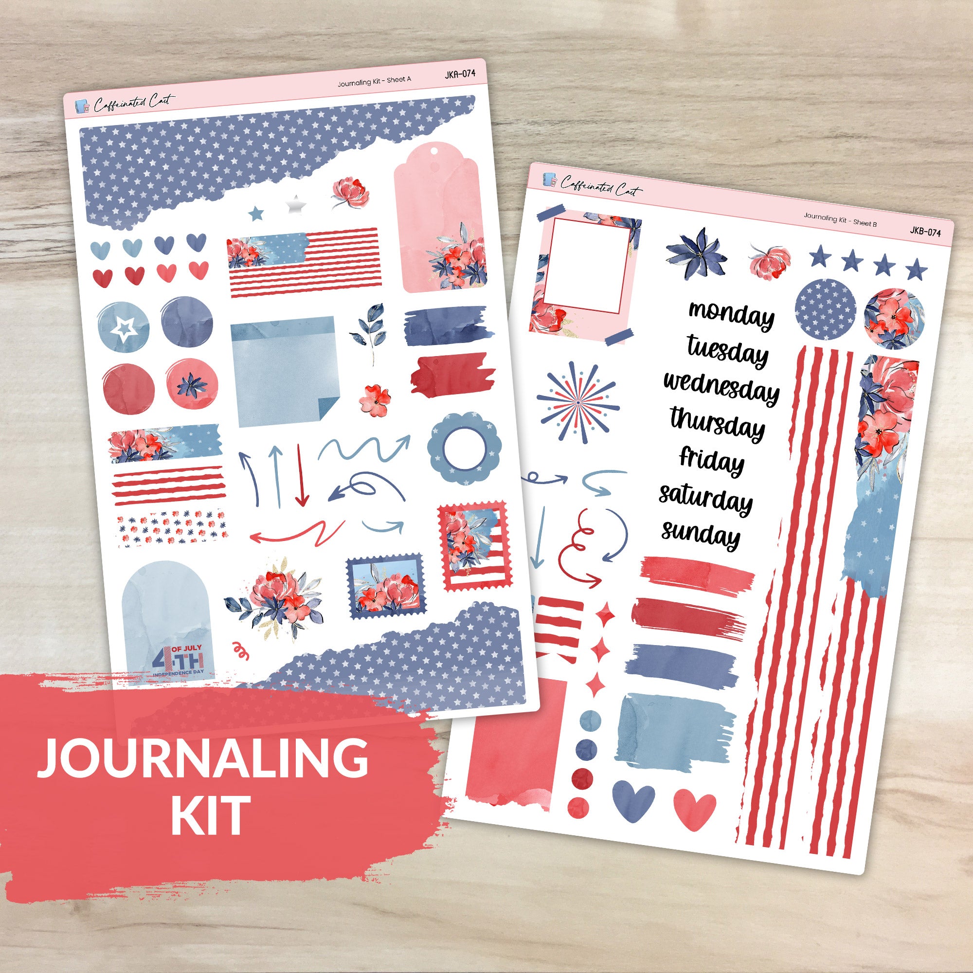 Journaling Kit - Independence [ 074 ]