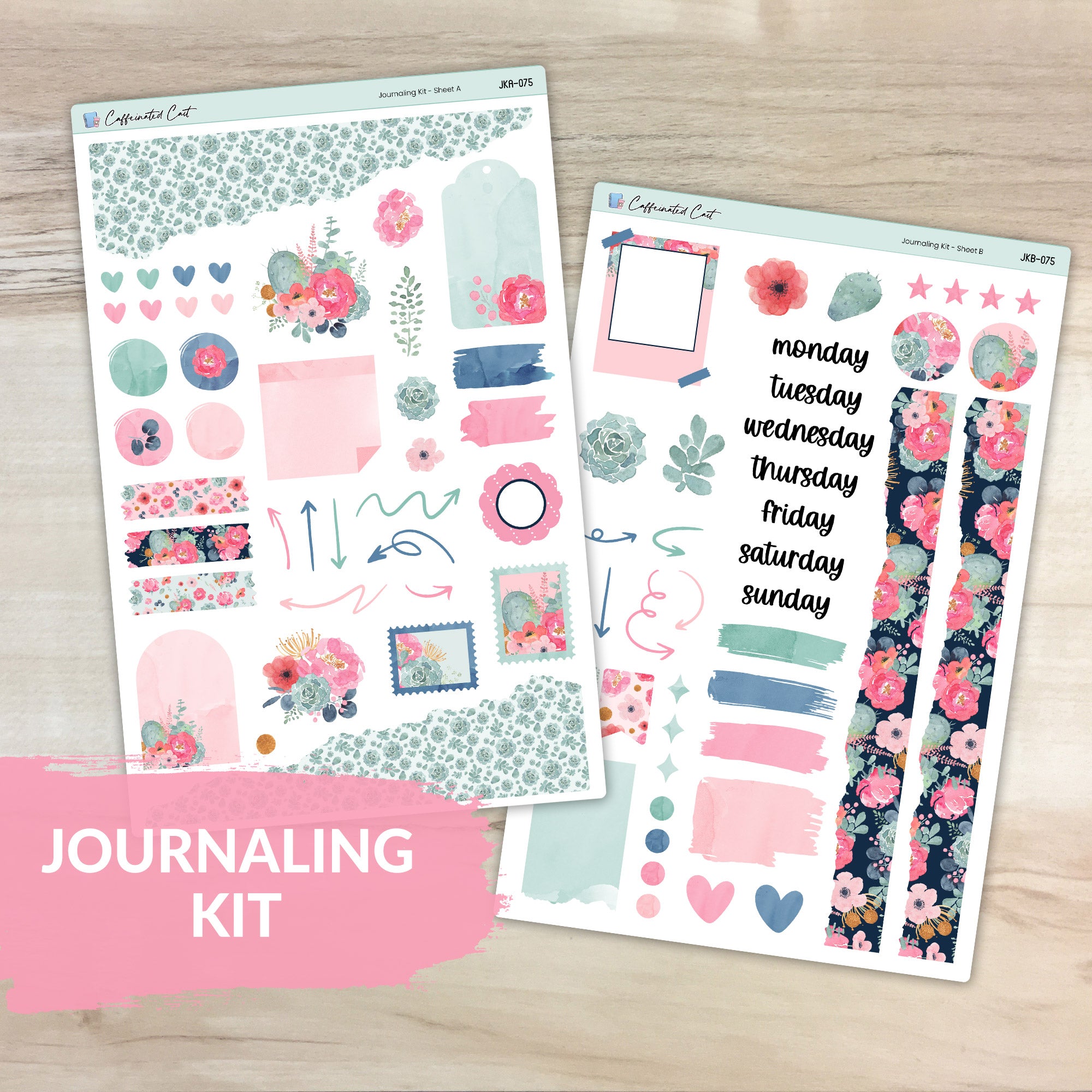 Journaling Kit - Sweet Succulent [ 075 ]