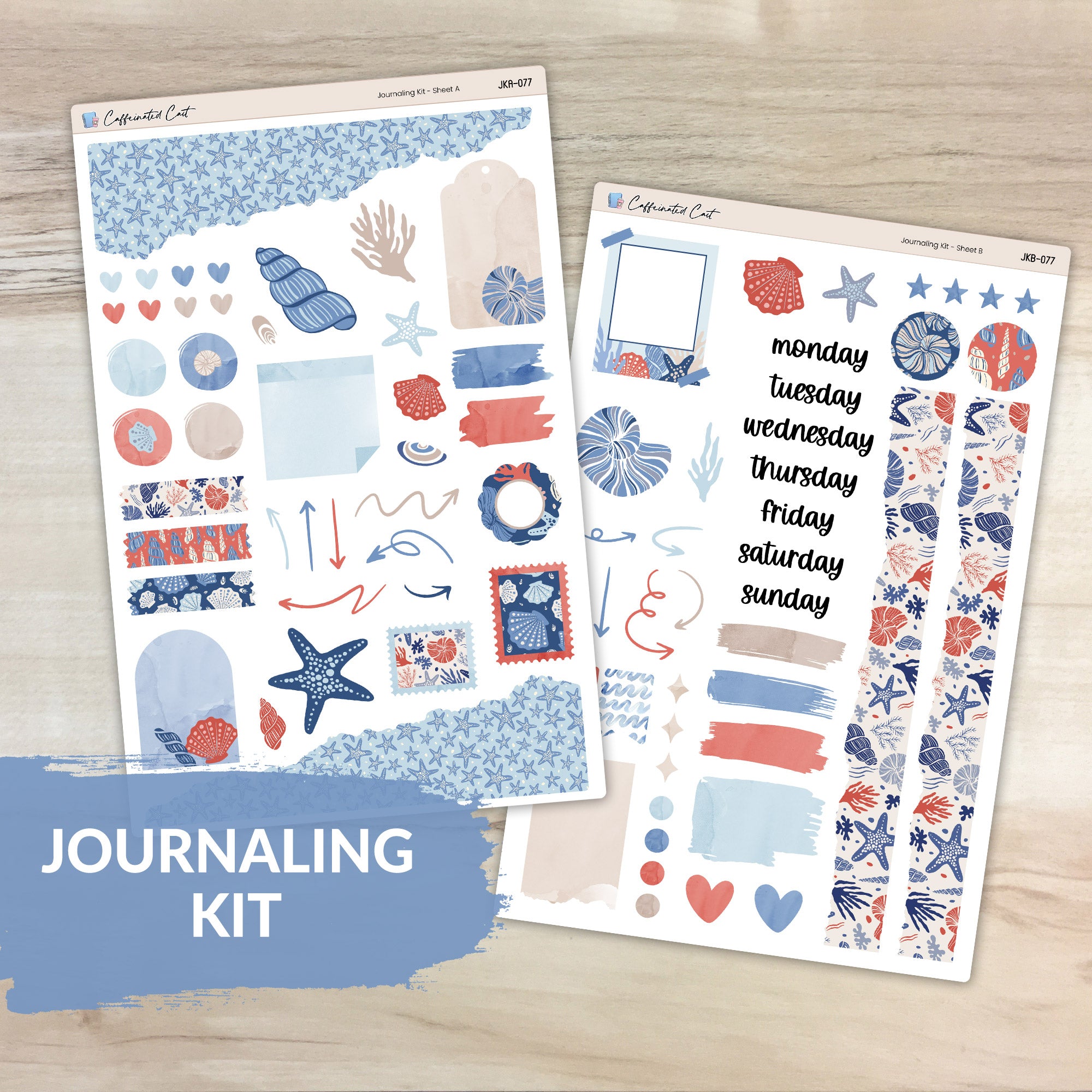 Journaling Kit - Oceana [ 077 ]