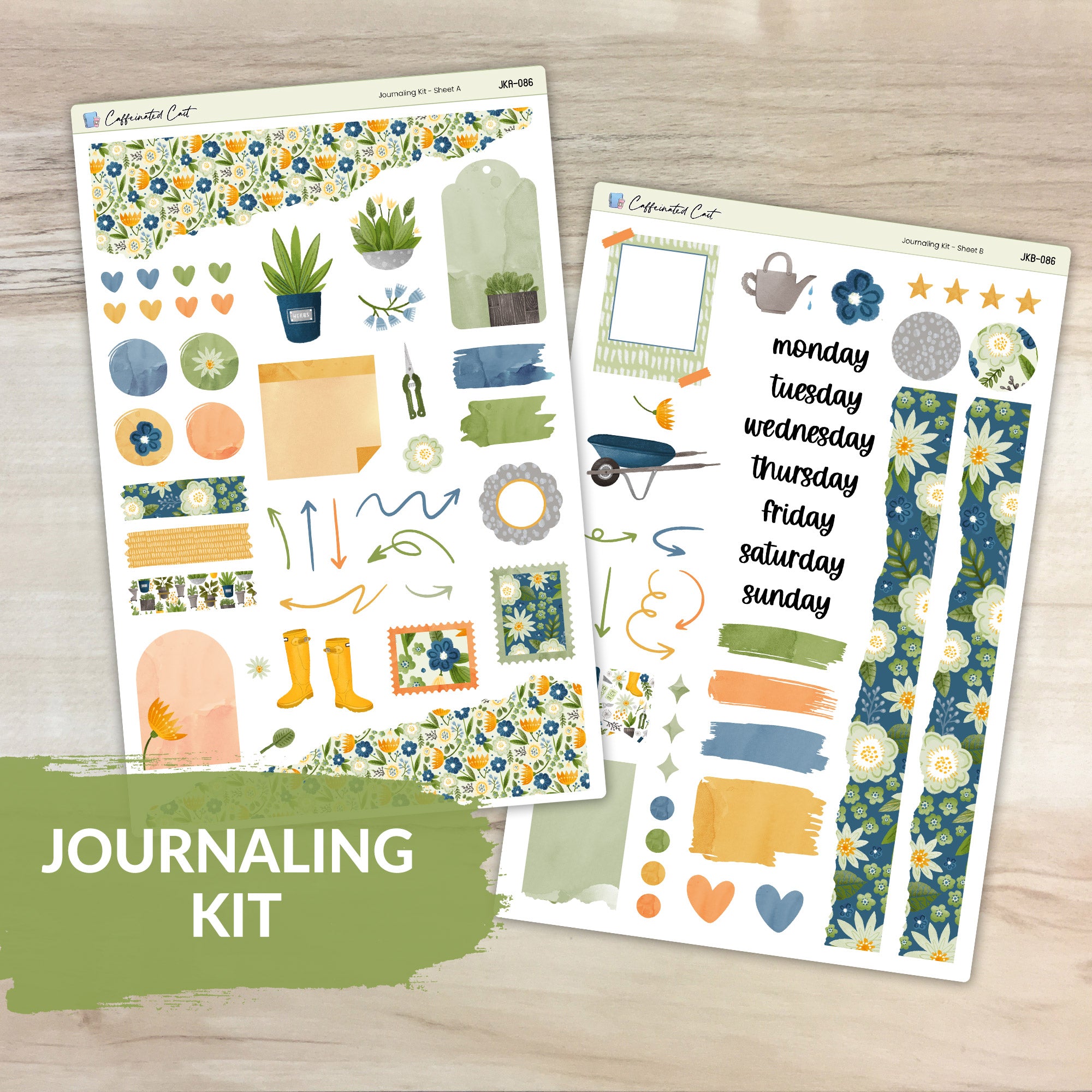 Journaling Kit - Green Thumb [ 086 ]