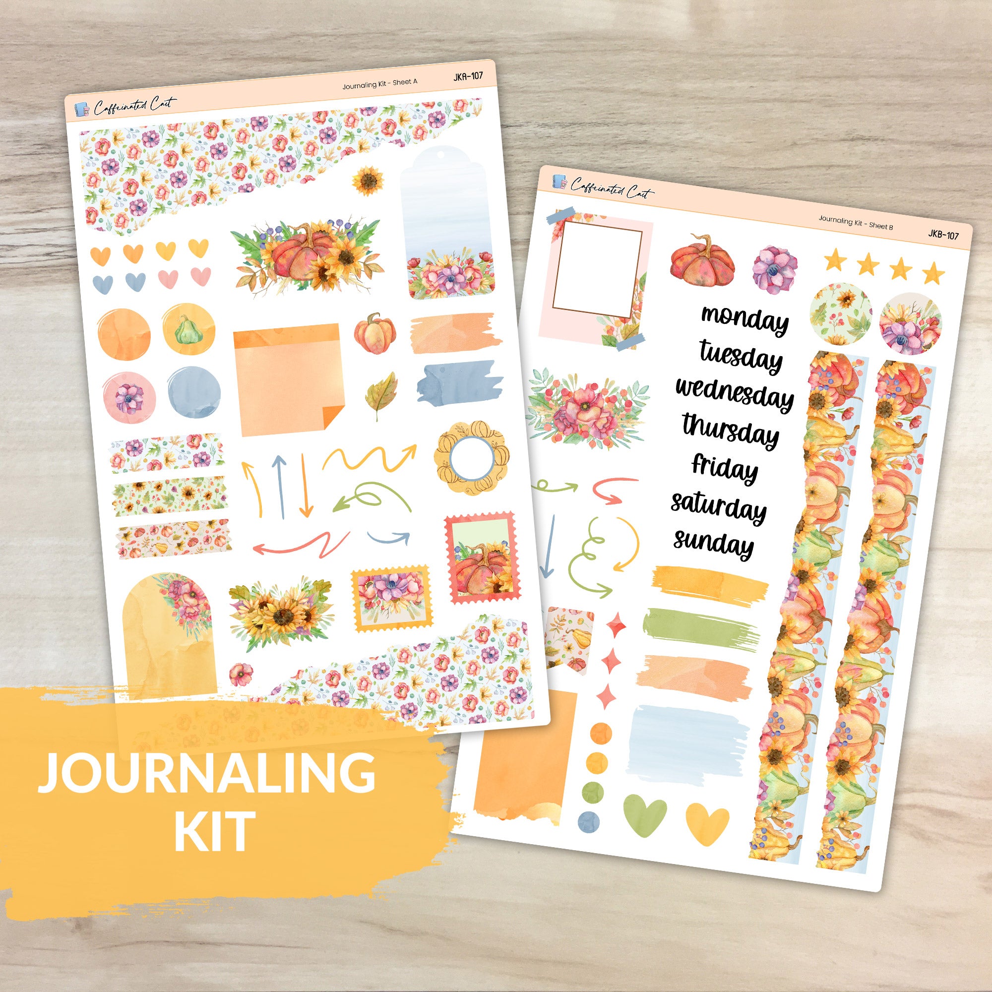 Journaling Kit - Bright Autumn [ 107 ]