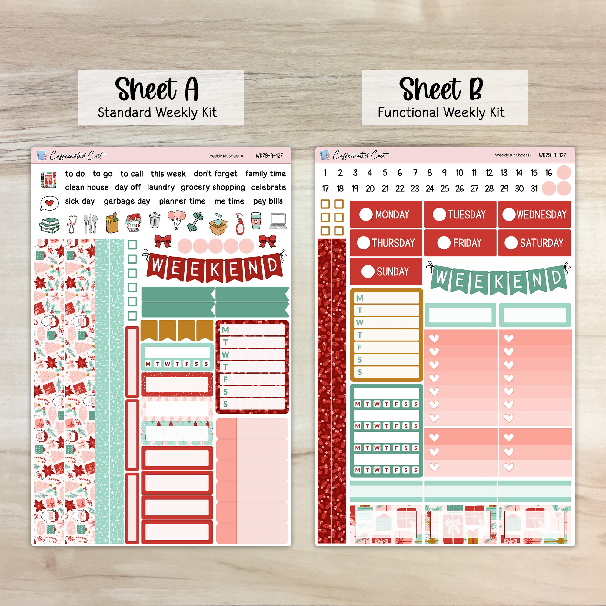 Weekly Kit & Add-ons - Very Merry [ 127 ]