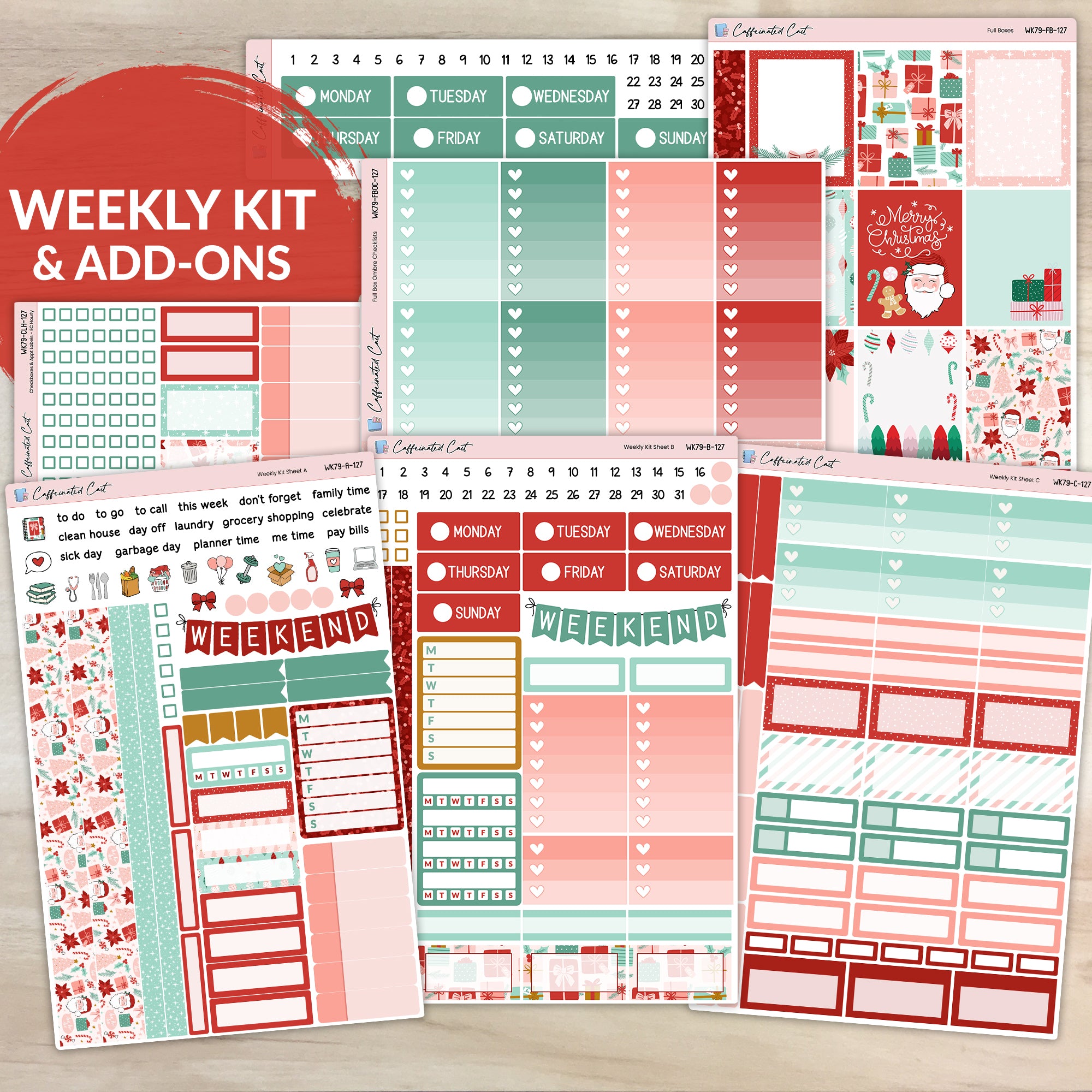 Weekly Kit & Add-ons - Very Merry [ 127 ]