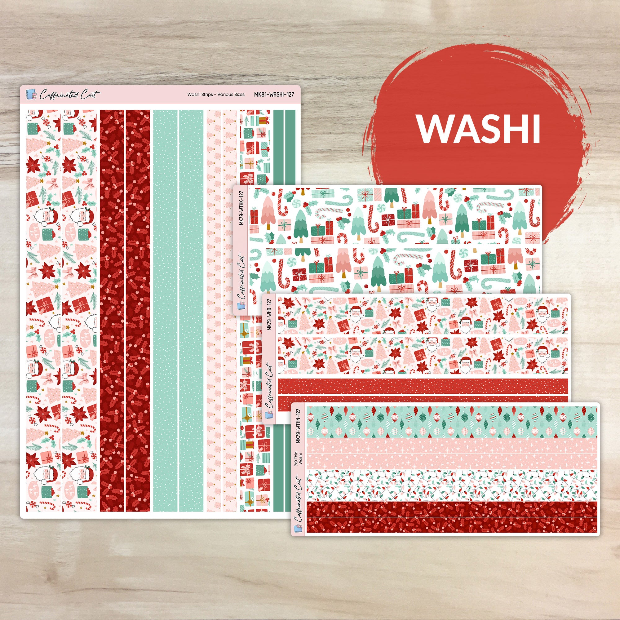 Washi Strips - Very Merry [ 127]