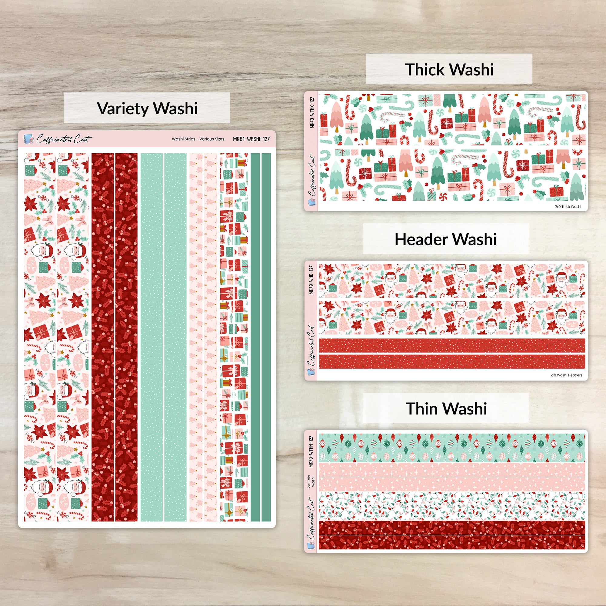 Washi Strips - Very Merry [ 127]