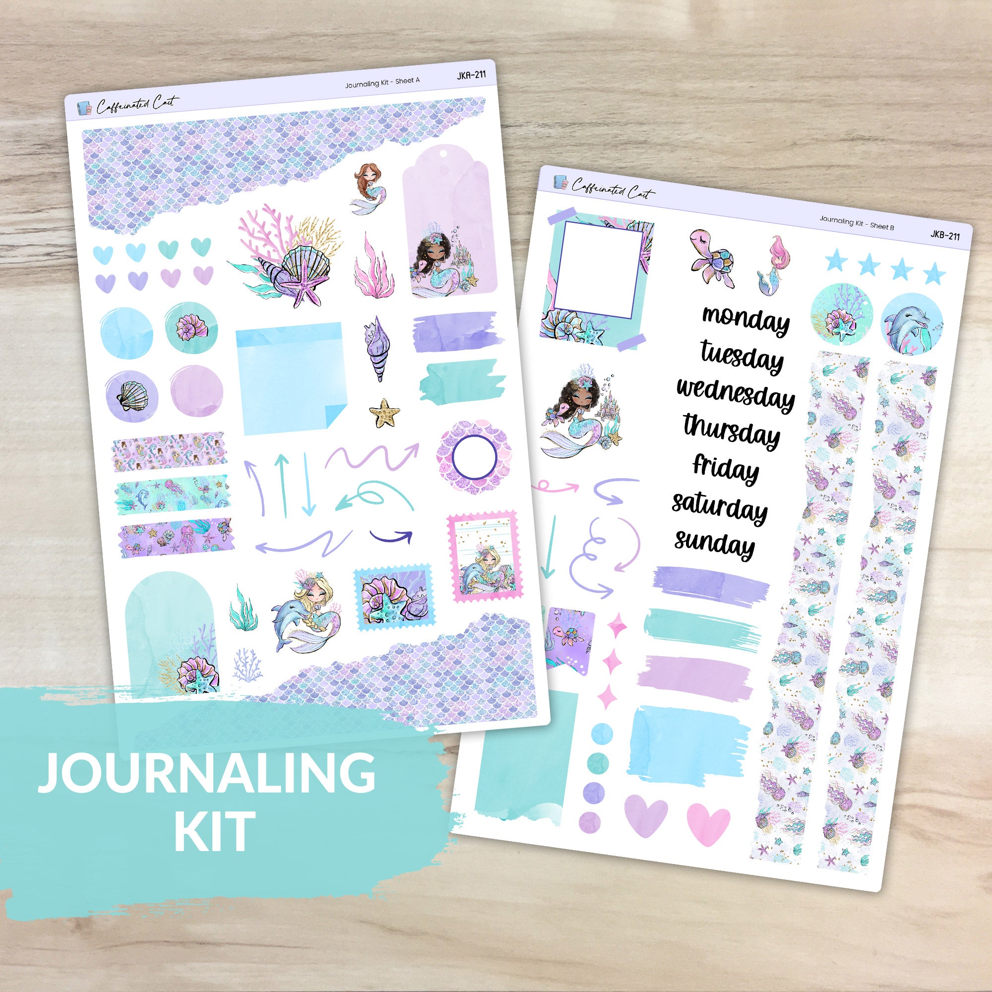 Journaling Kit - Mermaids [ 211 ]