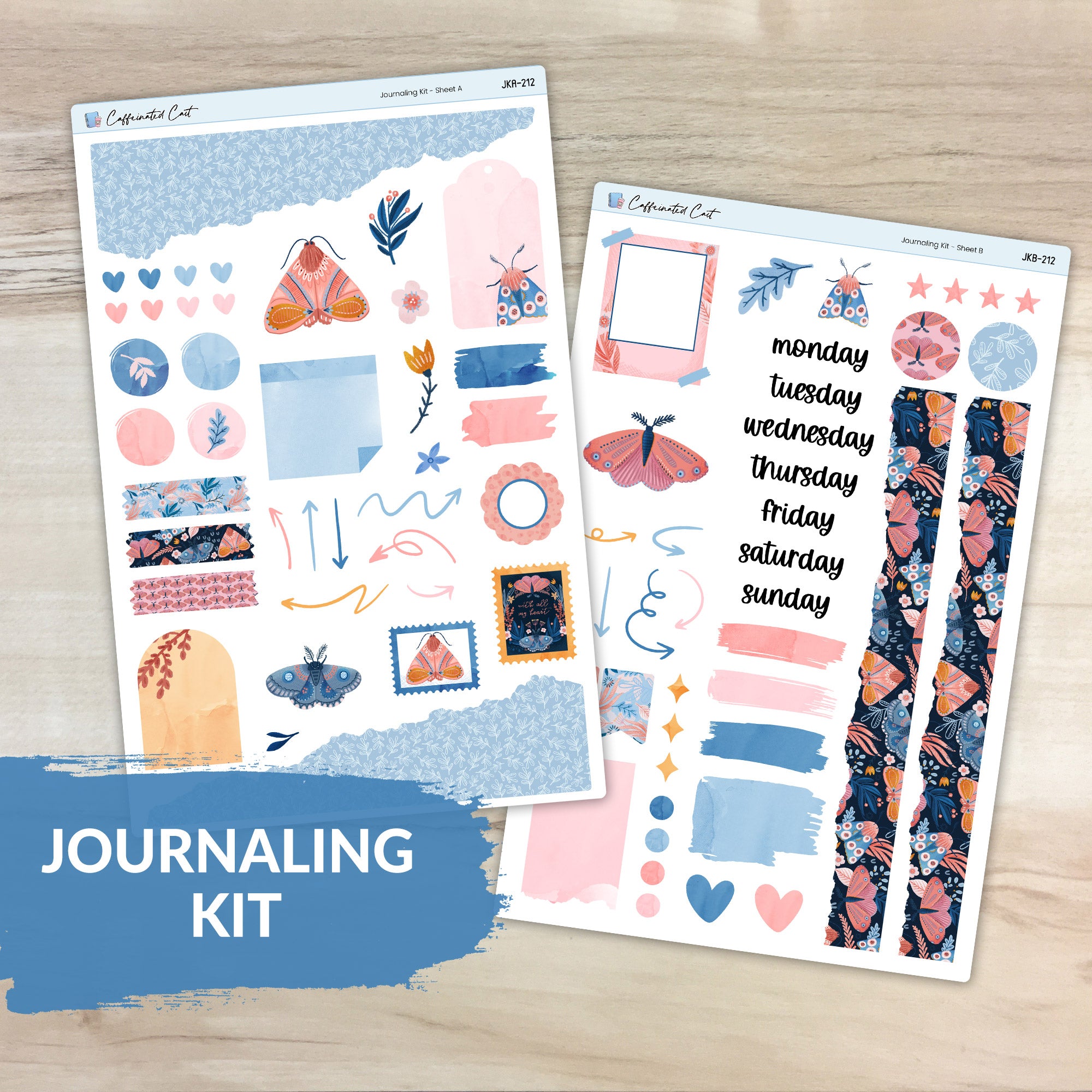 Journaling Kit - Moths [ 212 ]