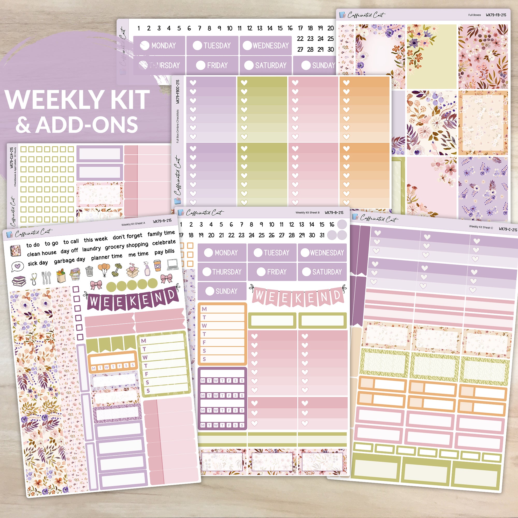 Weekly Kit & Add-ons - Soft Autumn [ 215 ]