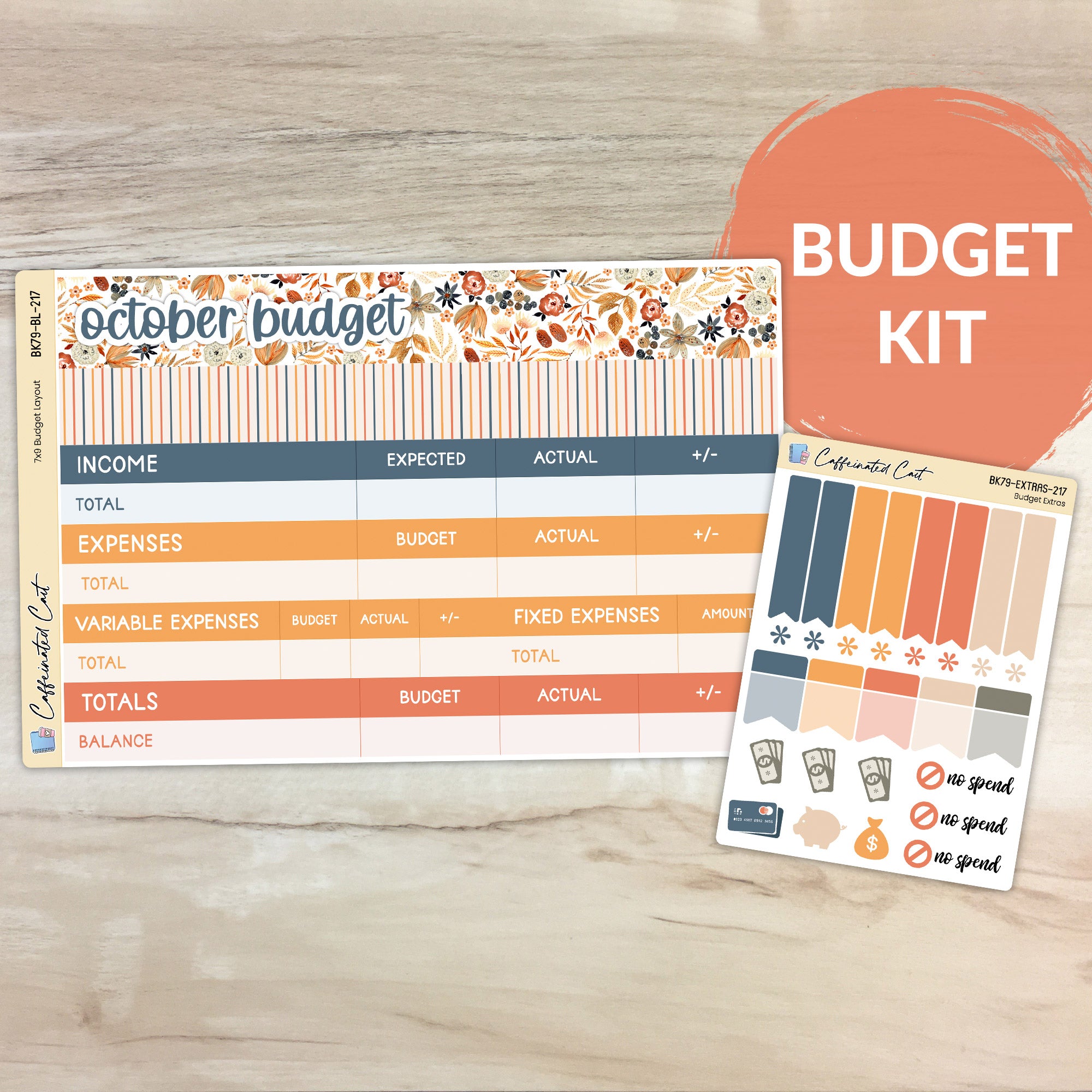 Budget Kit - Amber & Rust [ 217 ]