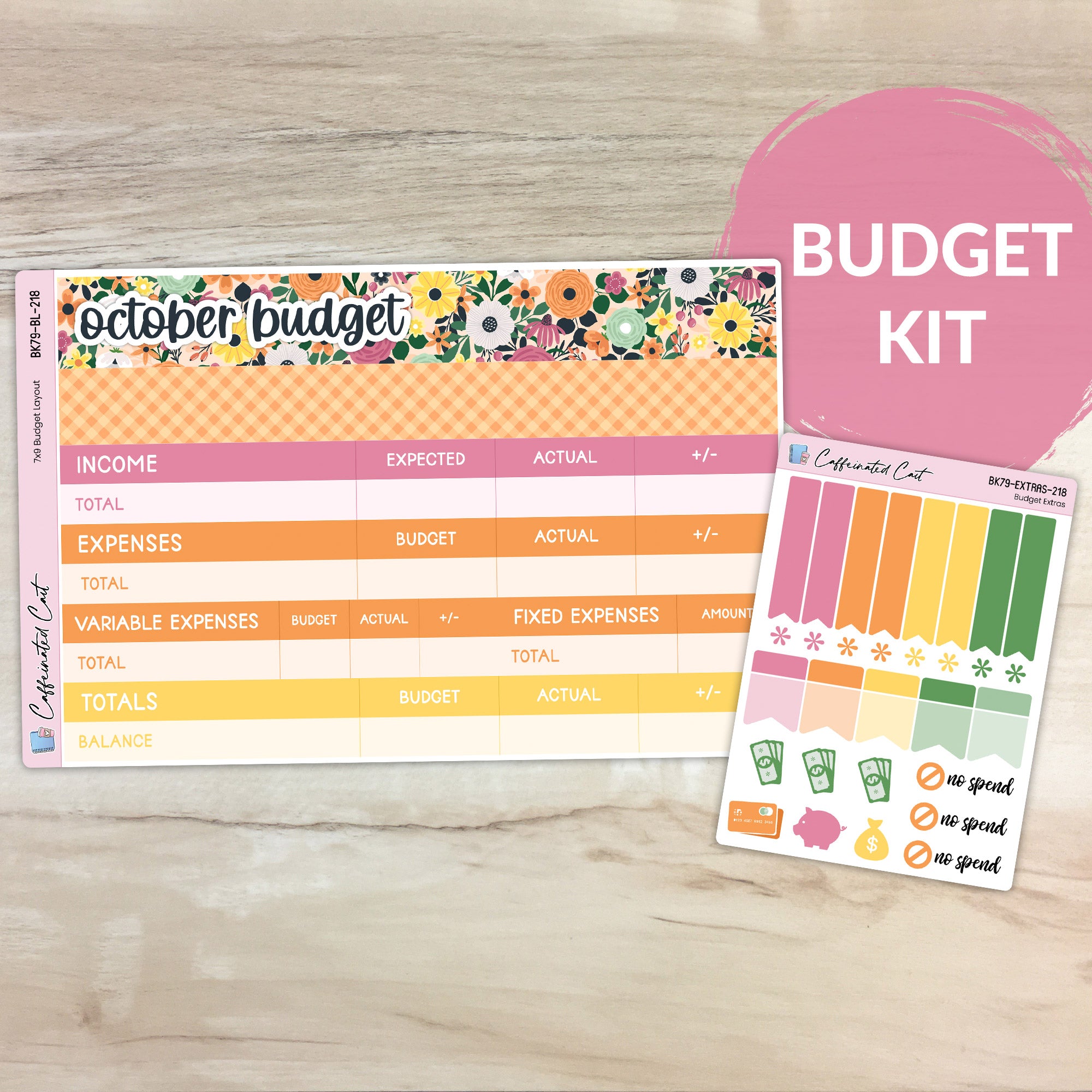 Budget Kit - Pumpkin Spice [ 218 ]