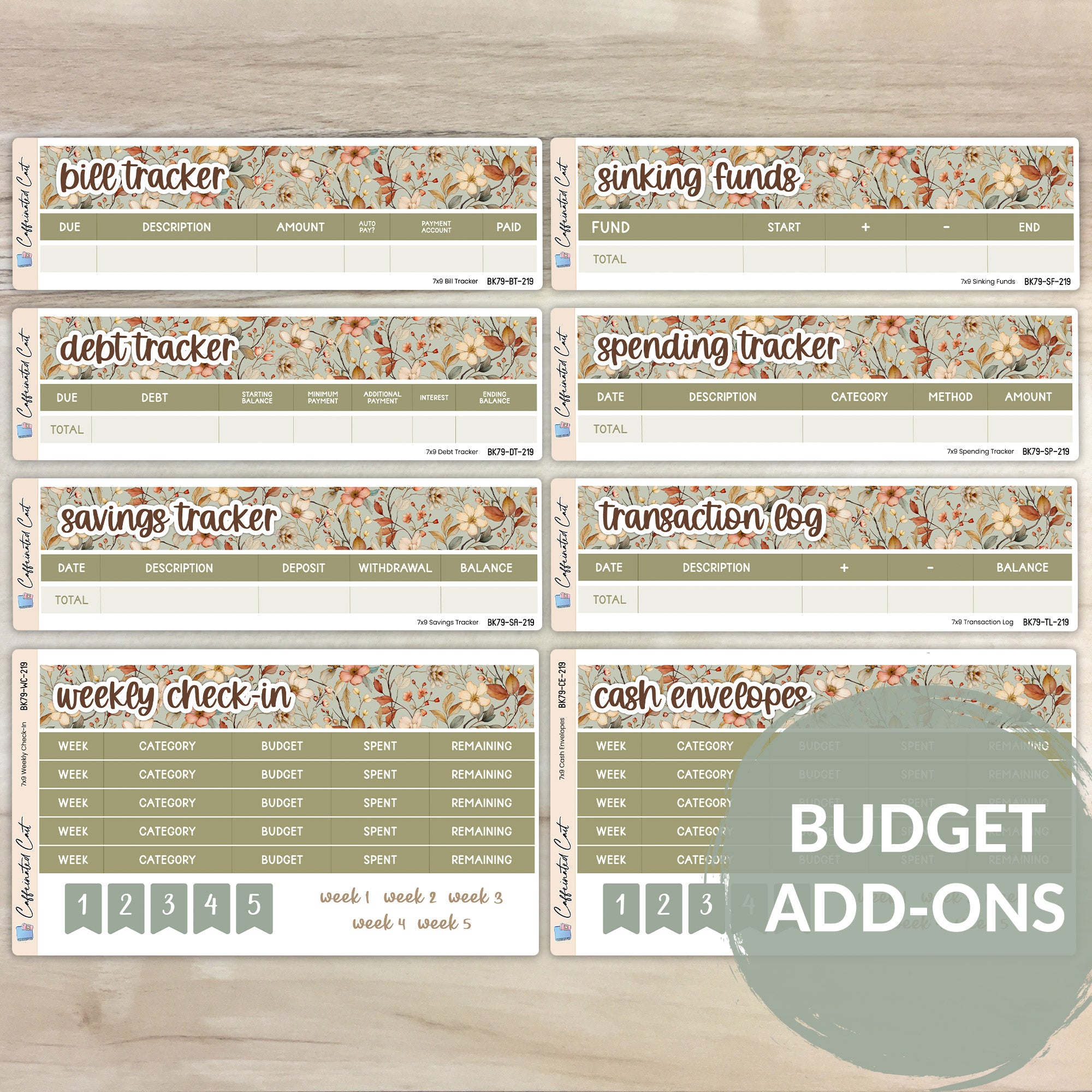 Budget Add-ons - Vintage Floral [ 219 ]