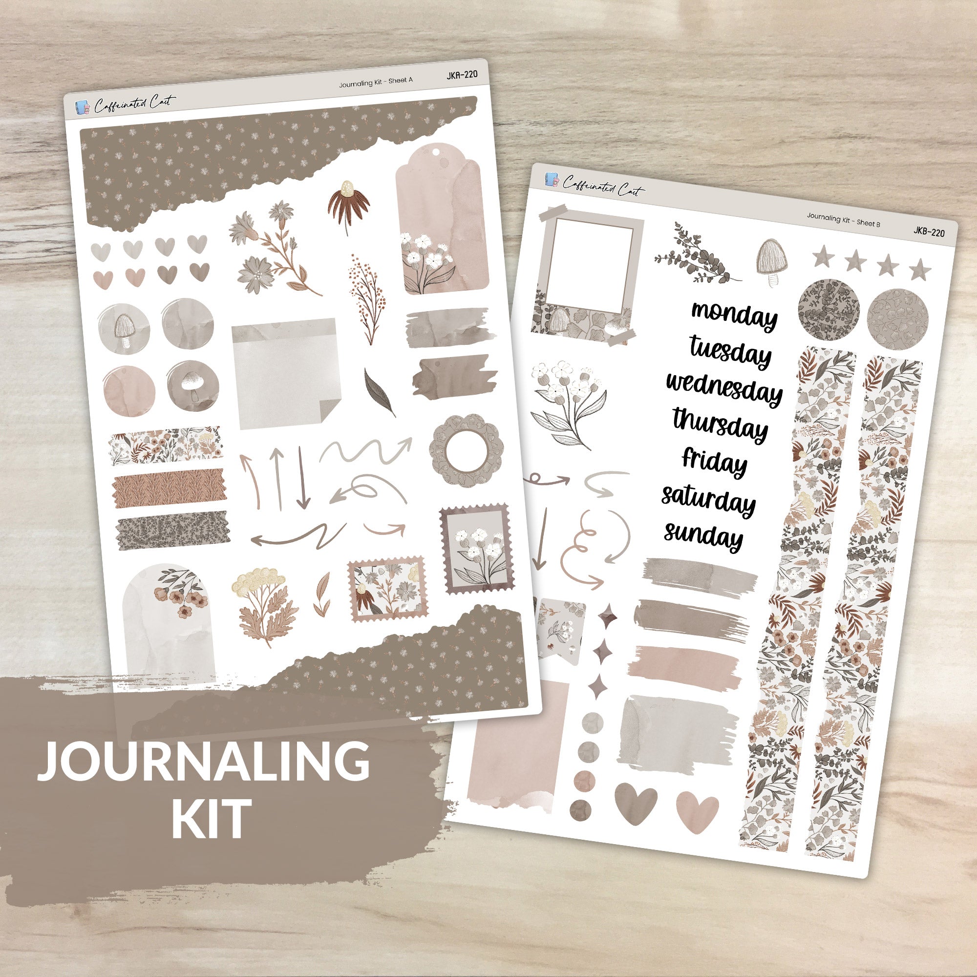 Journaling Kit - Chill in the Air [ 220 ]