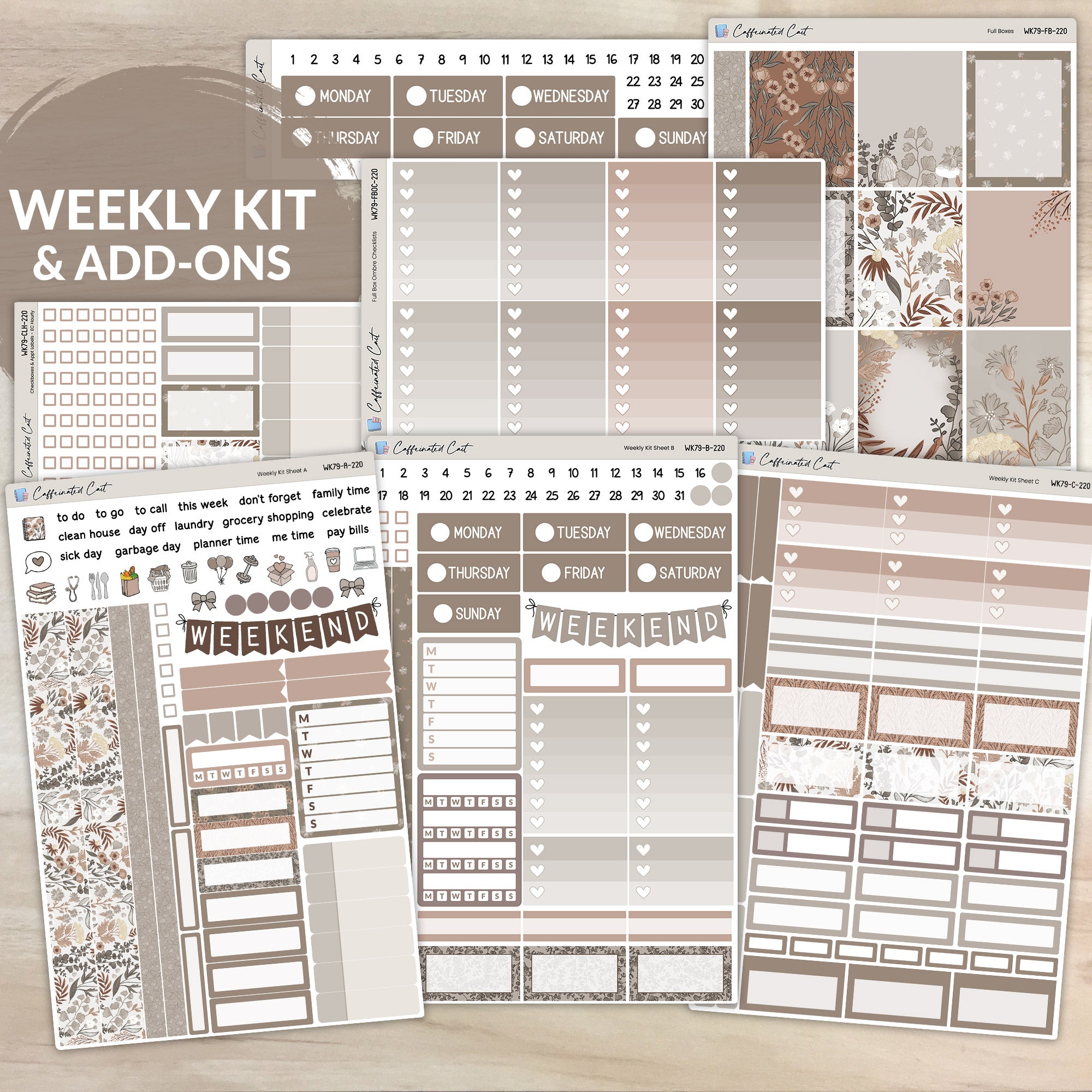 Weekly Kit & Add-ons - Chill in the Air [ 220 ]