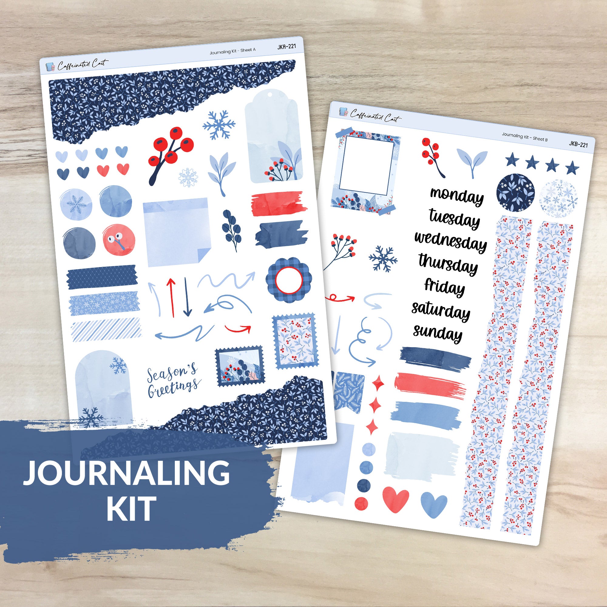 Journaling Kit - Frost [ 221 ]