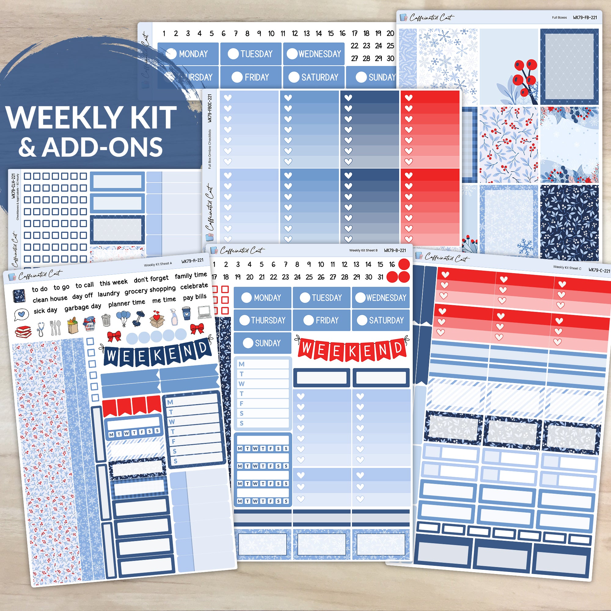 Weekly Kit & Add-ons - Frost [ 221 ]