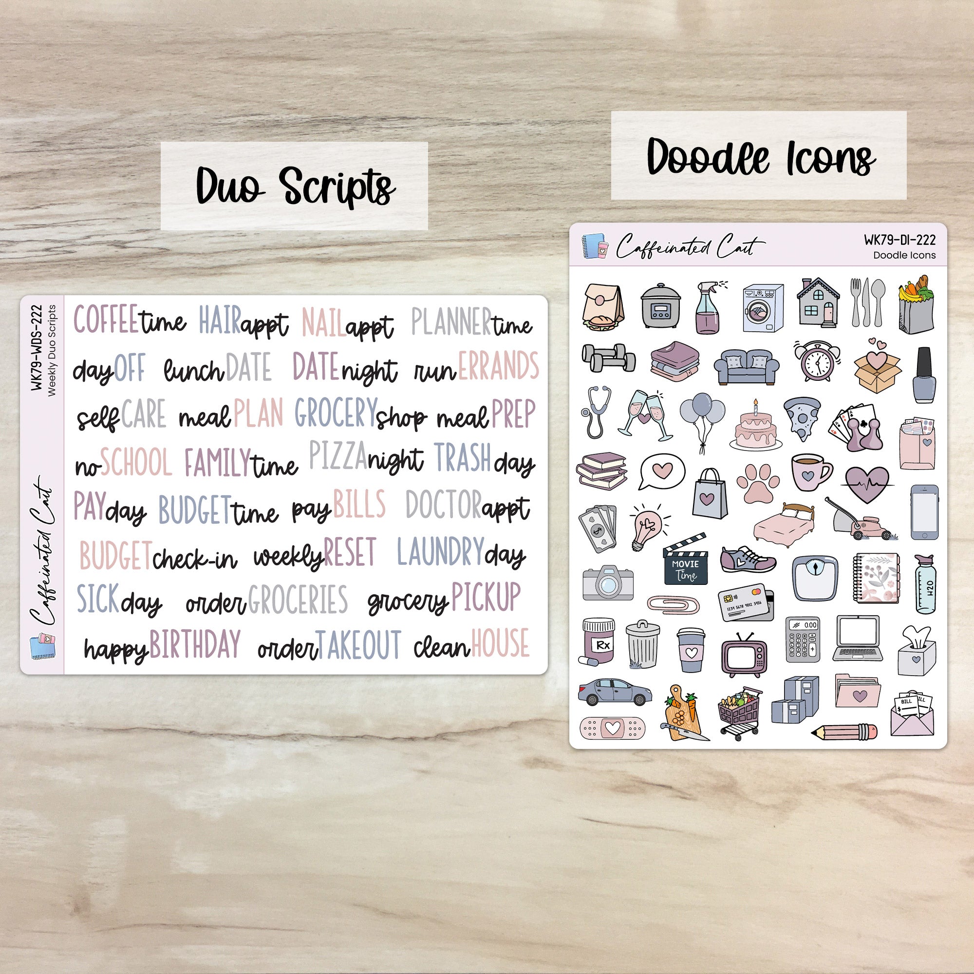 Doodle Icons & Scripts - Polar Berry [ 222 ]