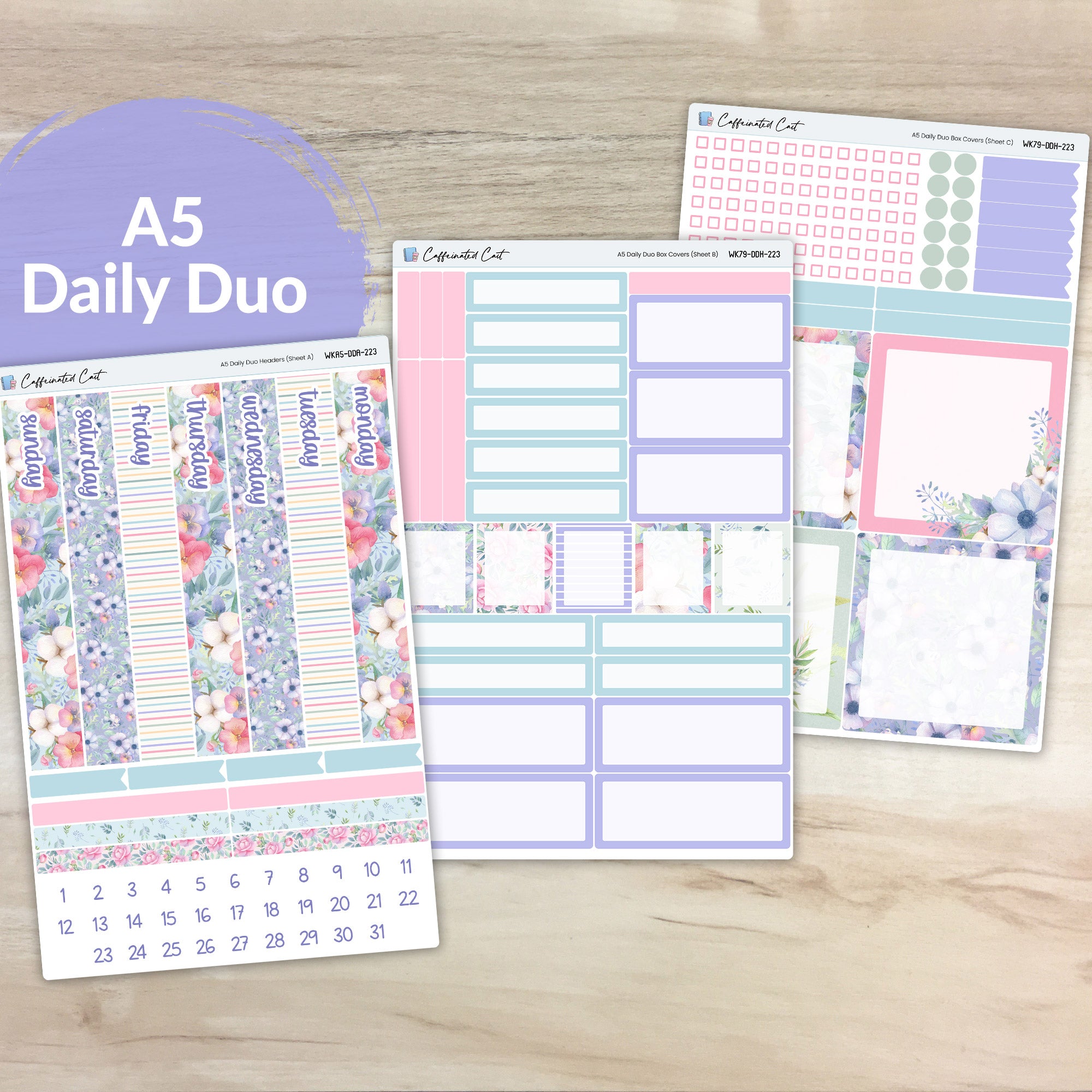 Daily Duo A5 - Flourish [ 223 ]