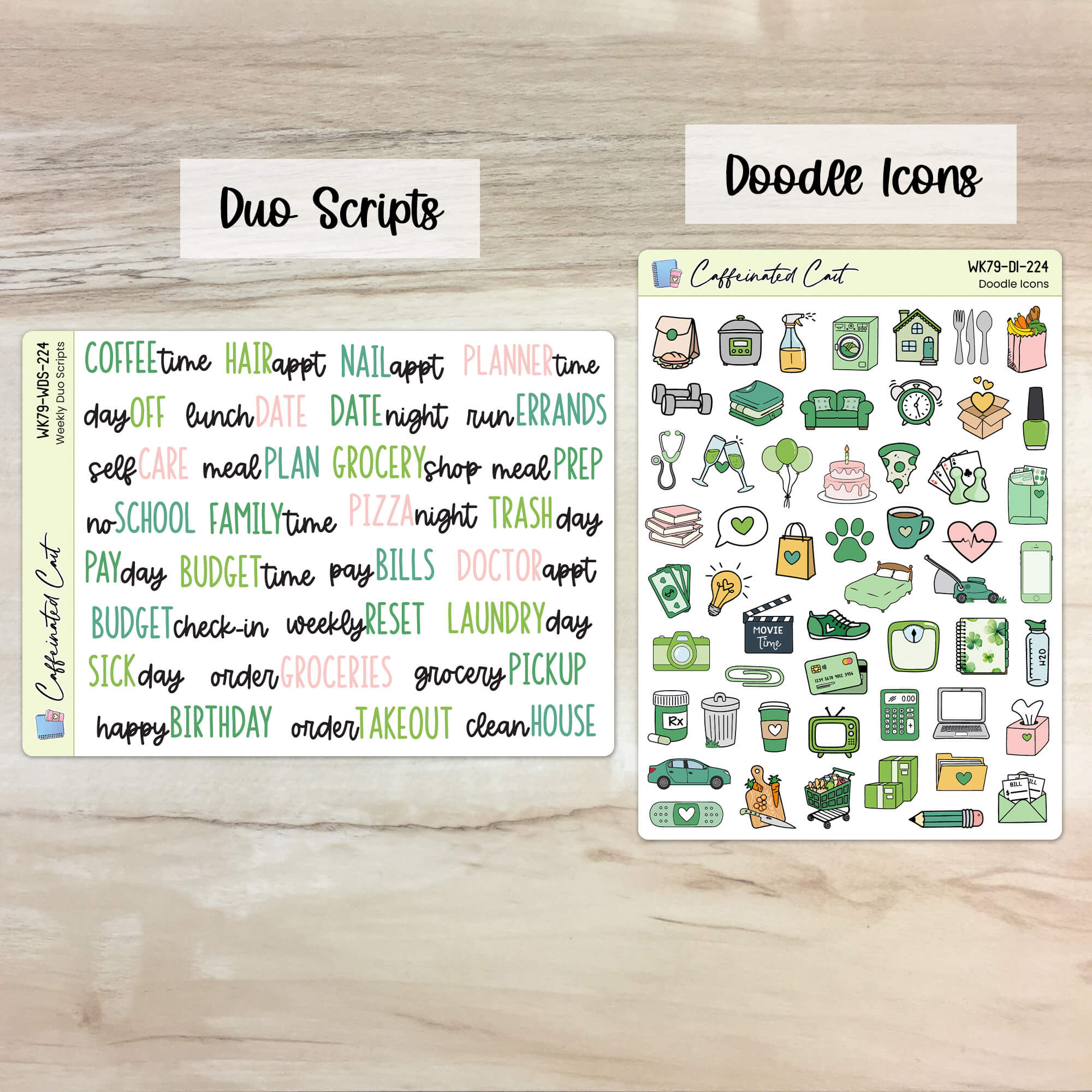 Doodle Icons & Scripts - Lucky [ 224 ]