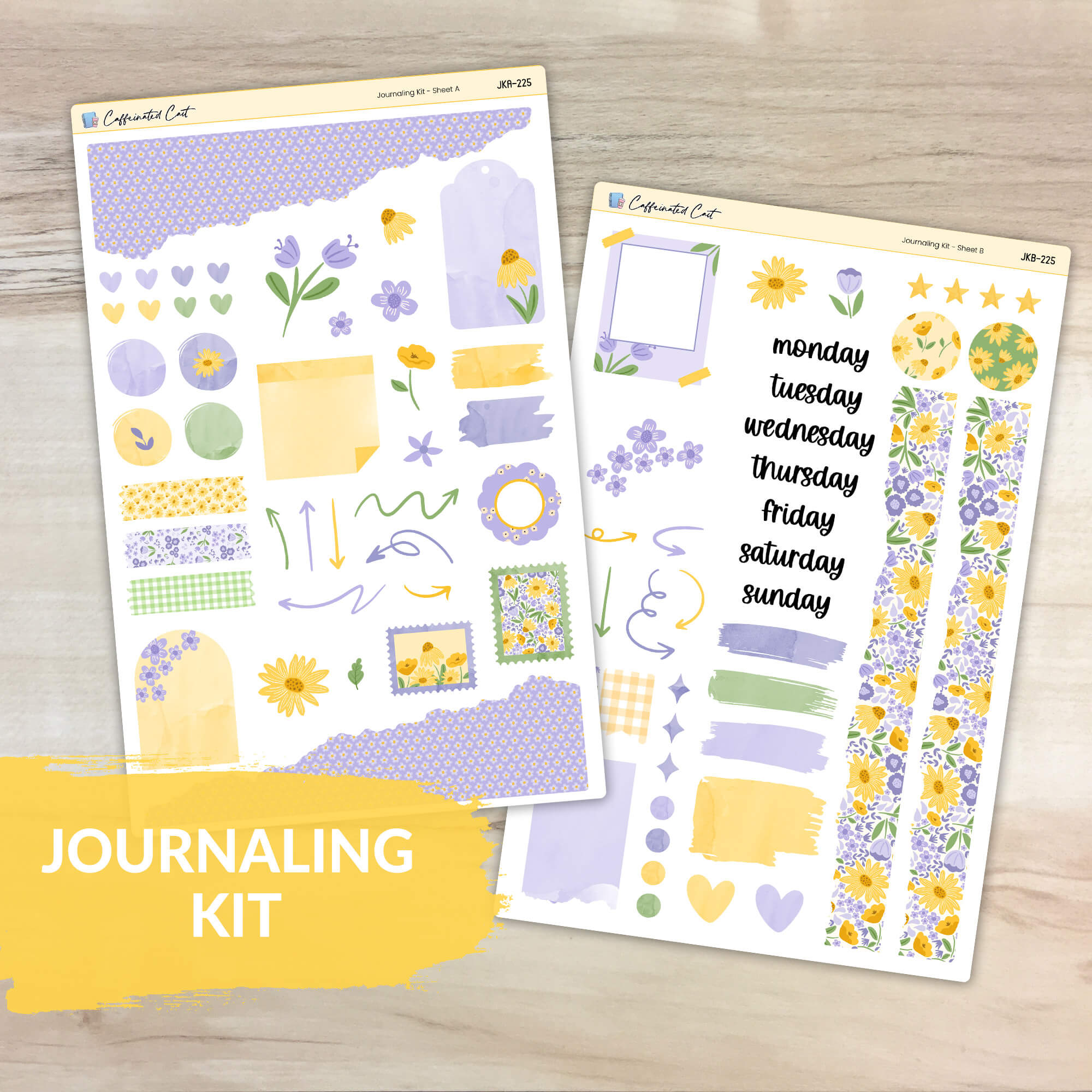 Journaling Kit - Wildflowers [ 225 ]