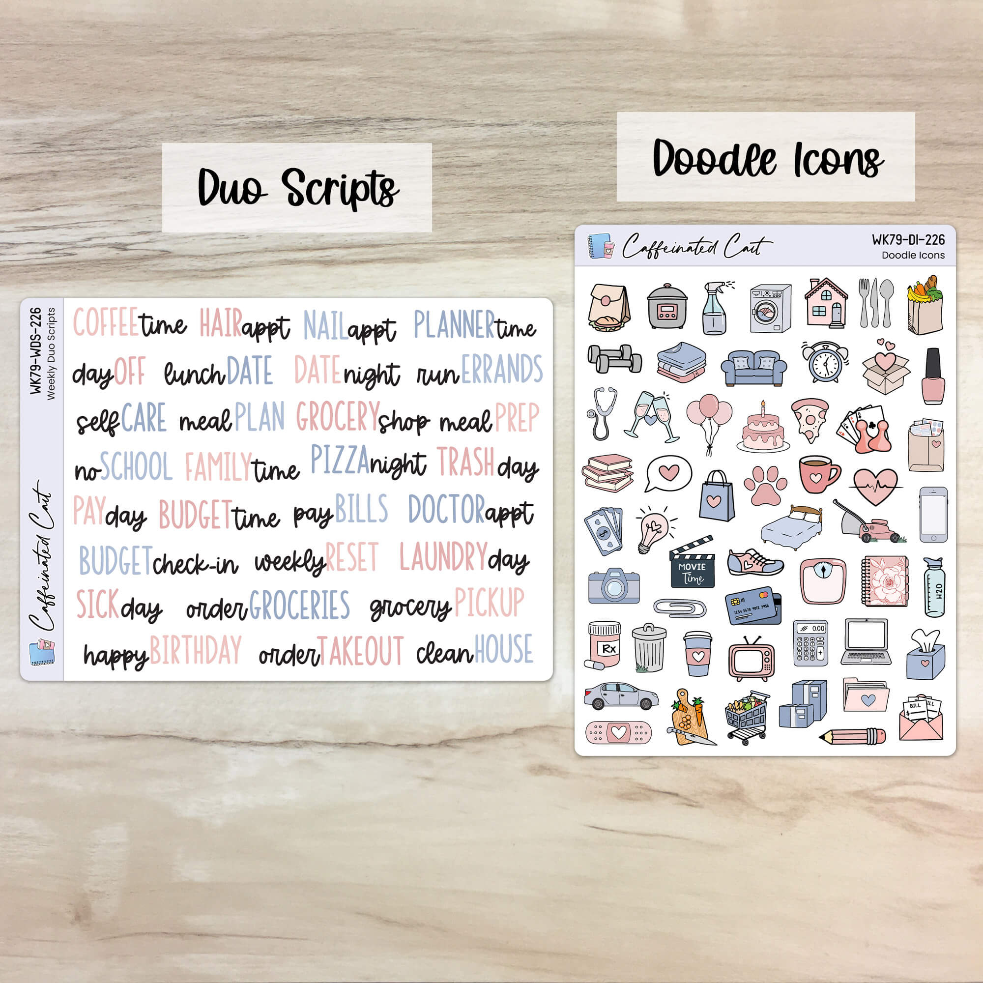 Doodle Icons & Scripts - Lovely [ 226 ]