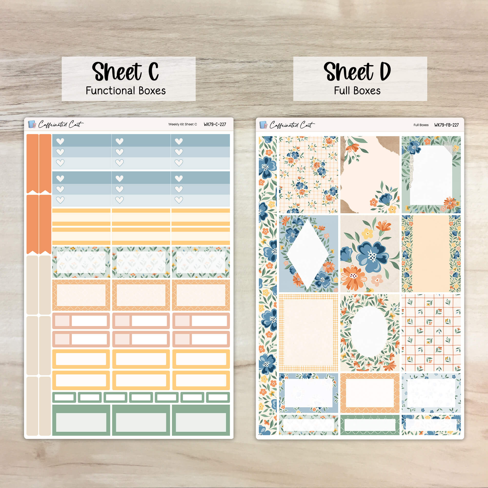 Weekly Kit & Add-ons - Cottage Flowers [ 227 ]