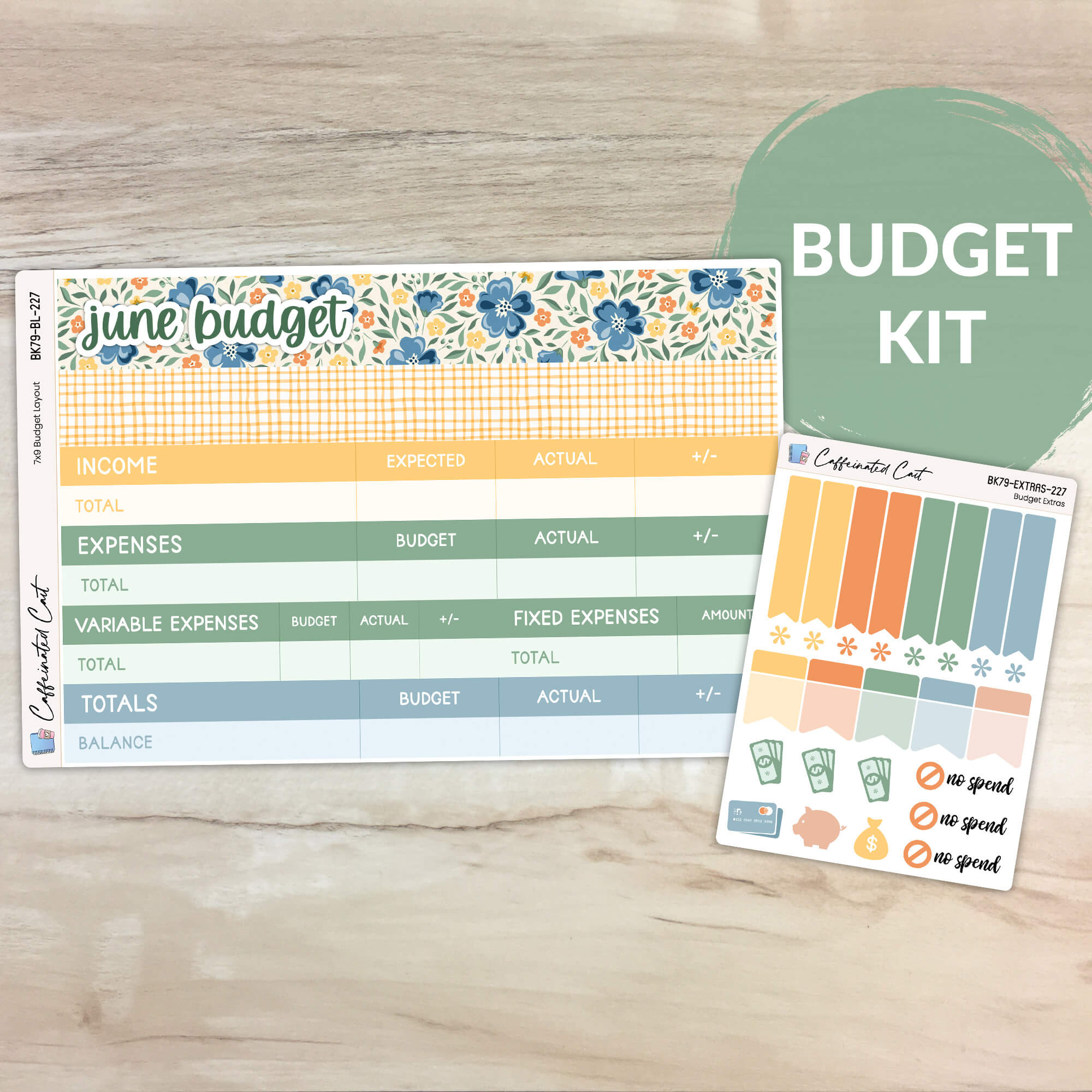 Budget Kit - Cottage Flowers [ 227 ]