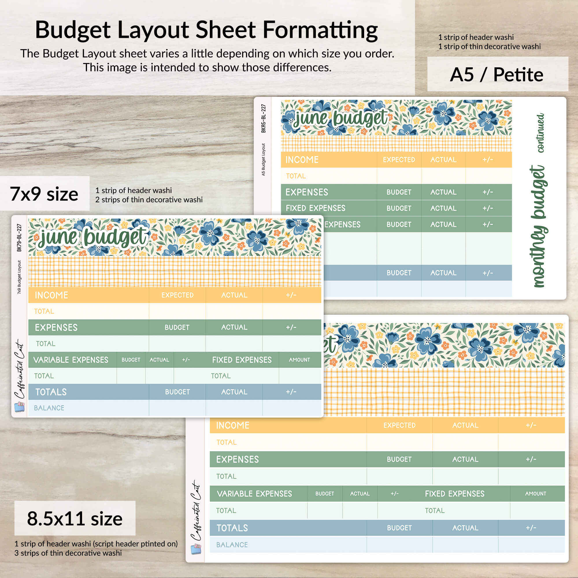 Budget Kit - Cottage Flowers [ 227 ]