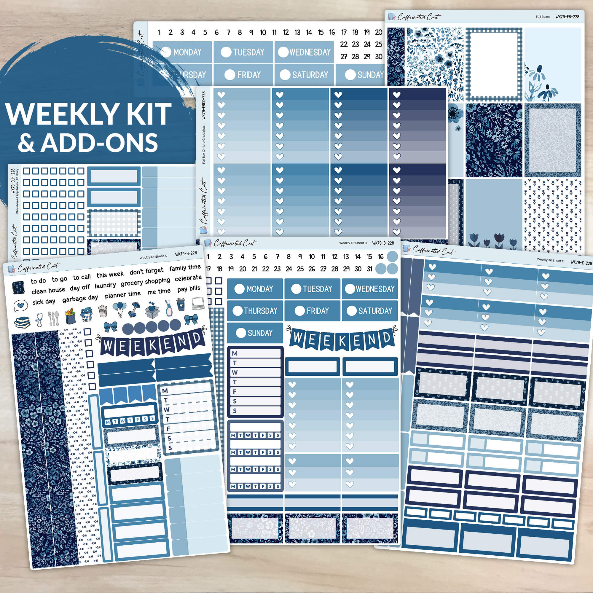 Weekly Kit & Add-ons - Inked [ 228 ]