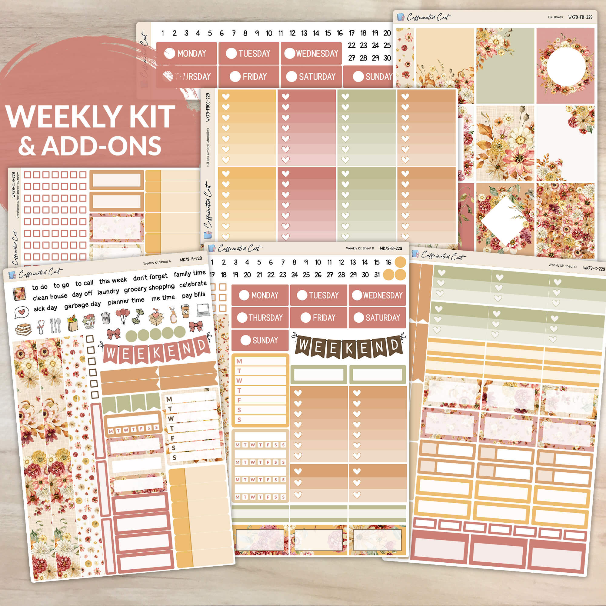 Weekly Kit & Add-ons - Autumn Beauty [ 229 ]