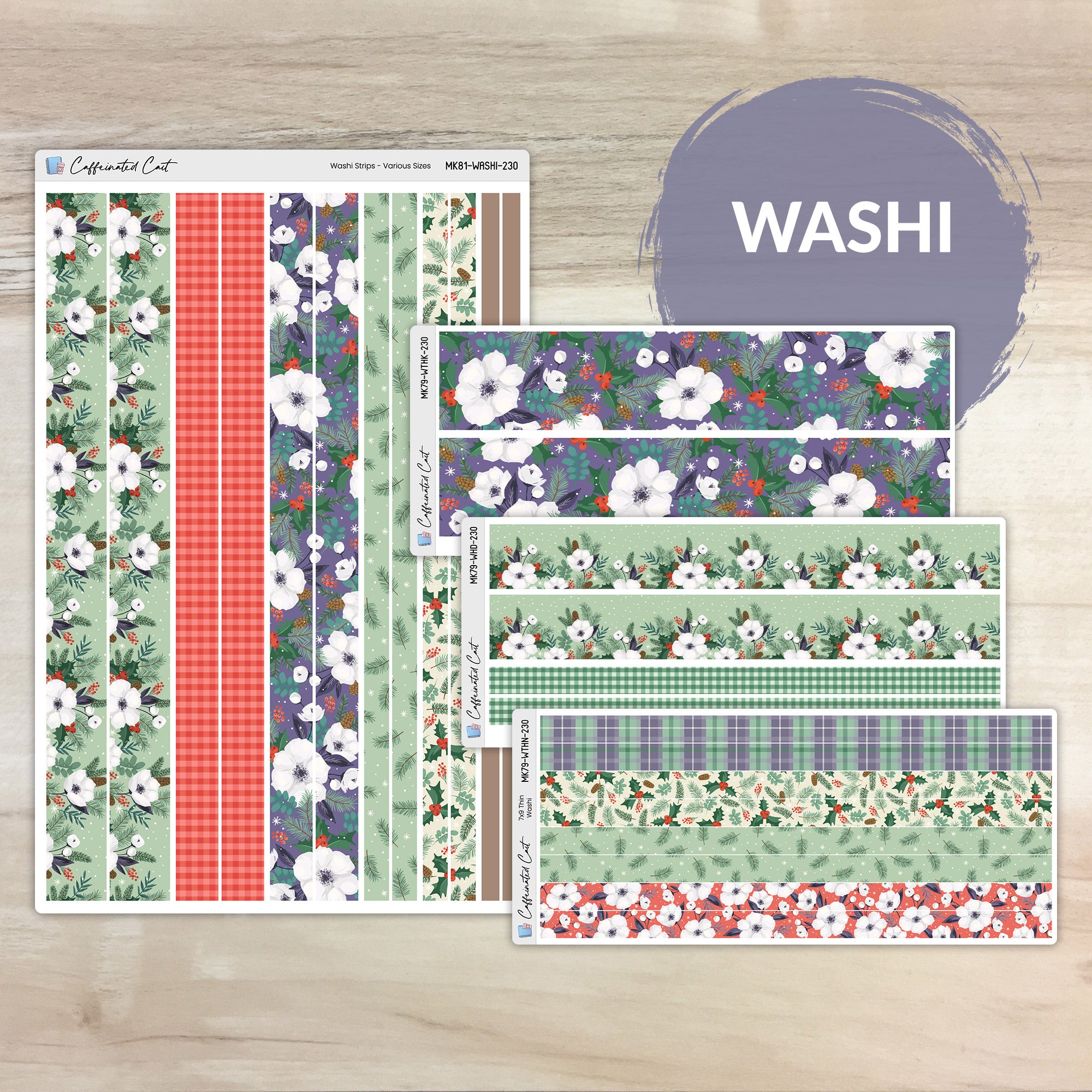 Washi Strips - Winter Magic [ 230 ]