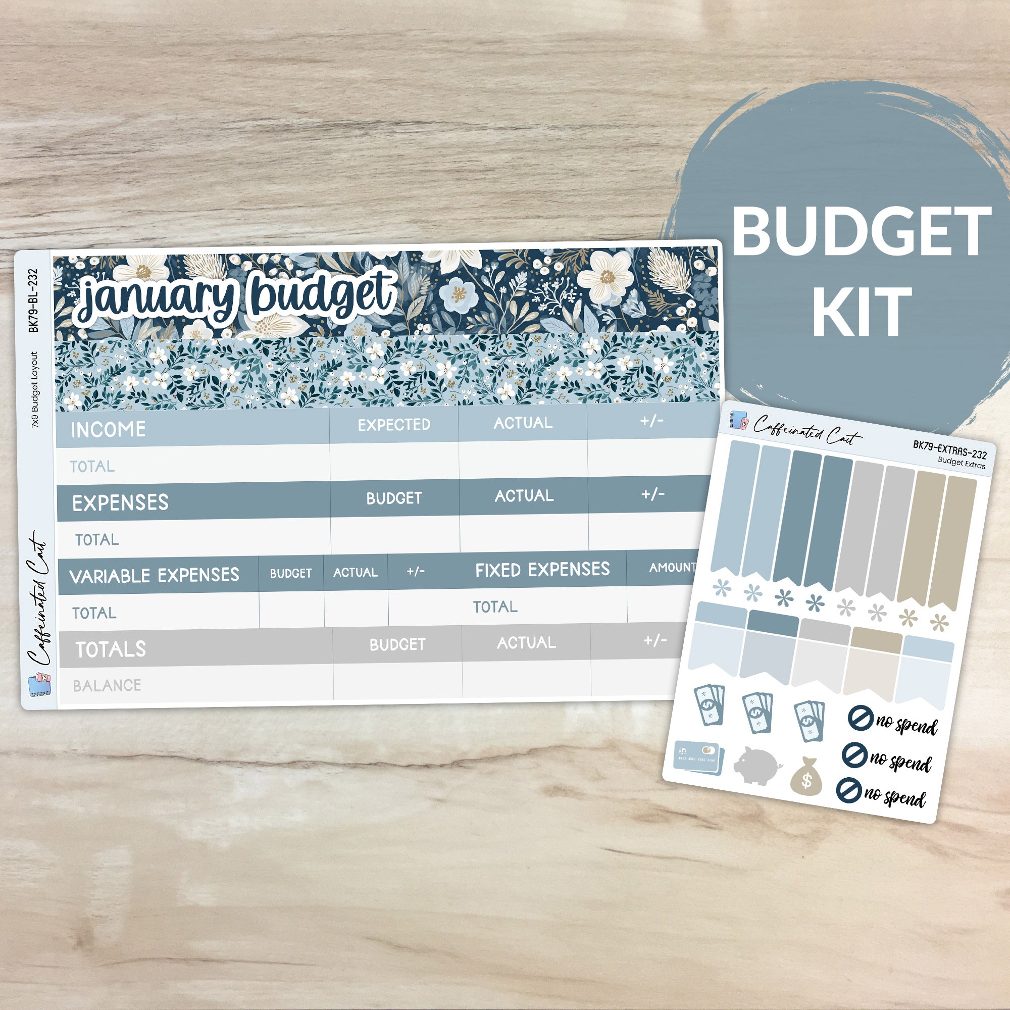 Budget Kit - Winter Blues [ 232 ]