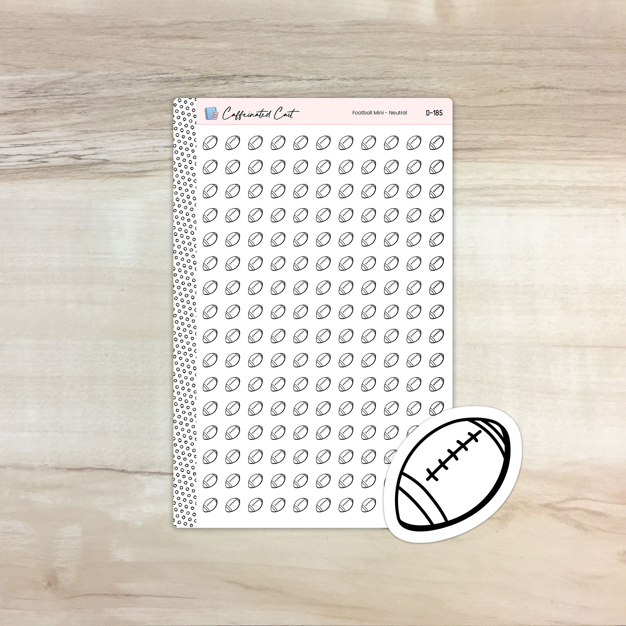 Football Doodle Icon Stickers