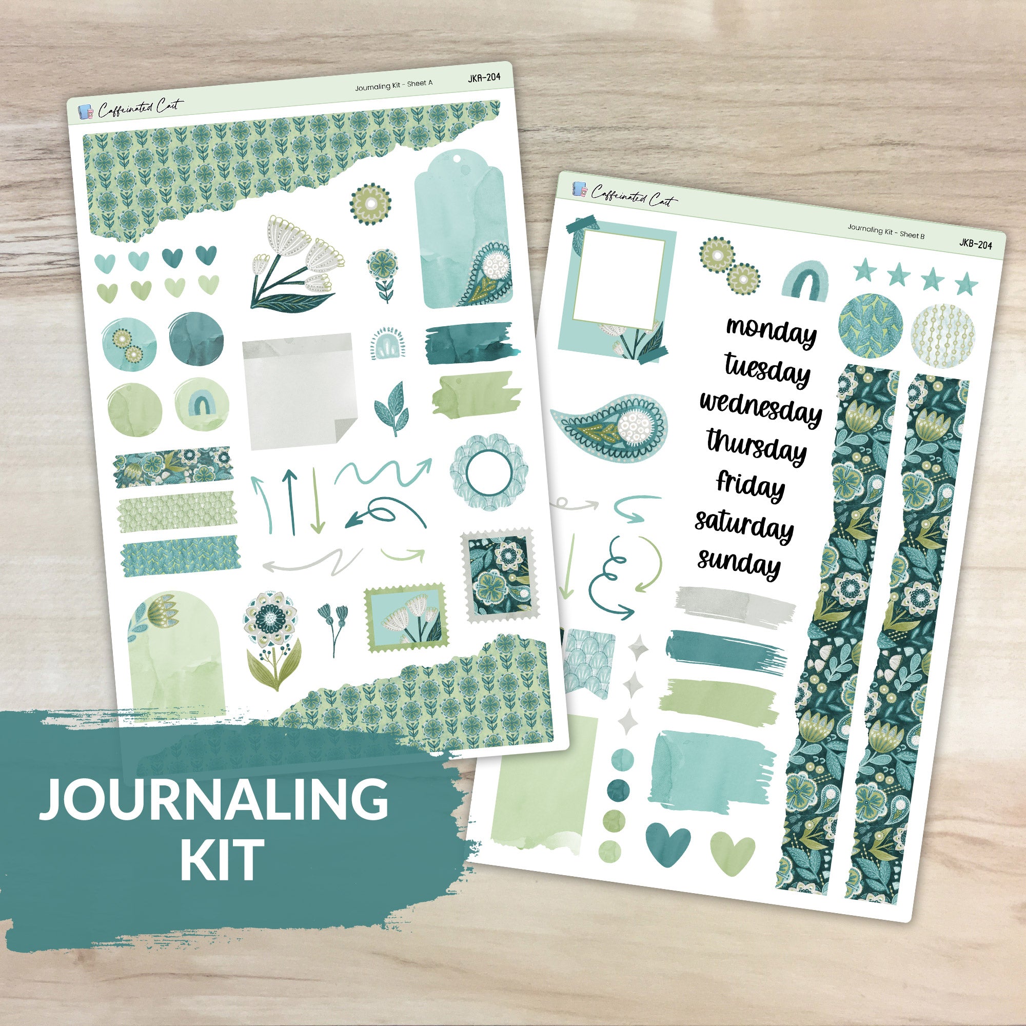 Journaling Kit - Paisley [ 204 ]