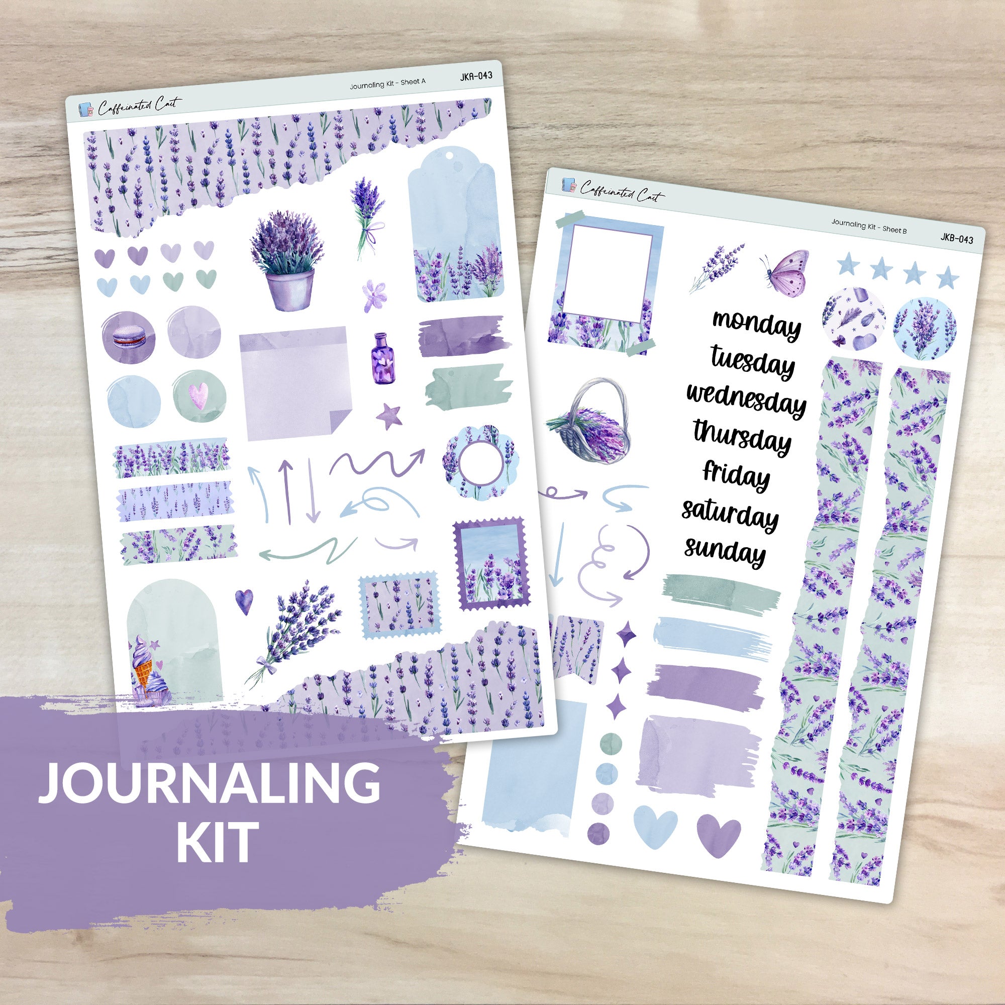 Journaling Kit - Lavender Fields [ 043 ]