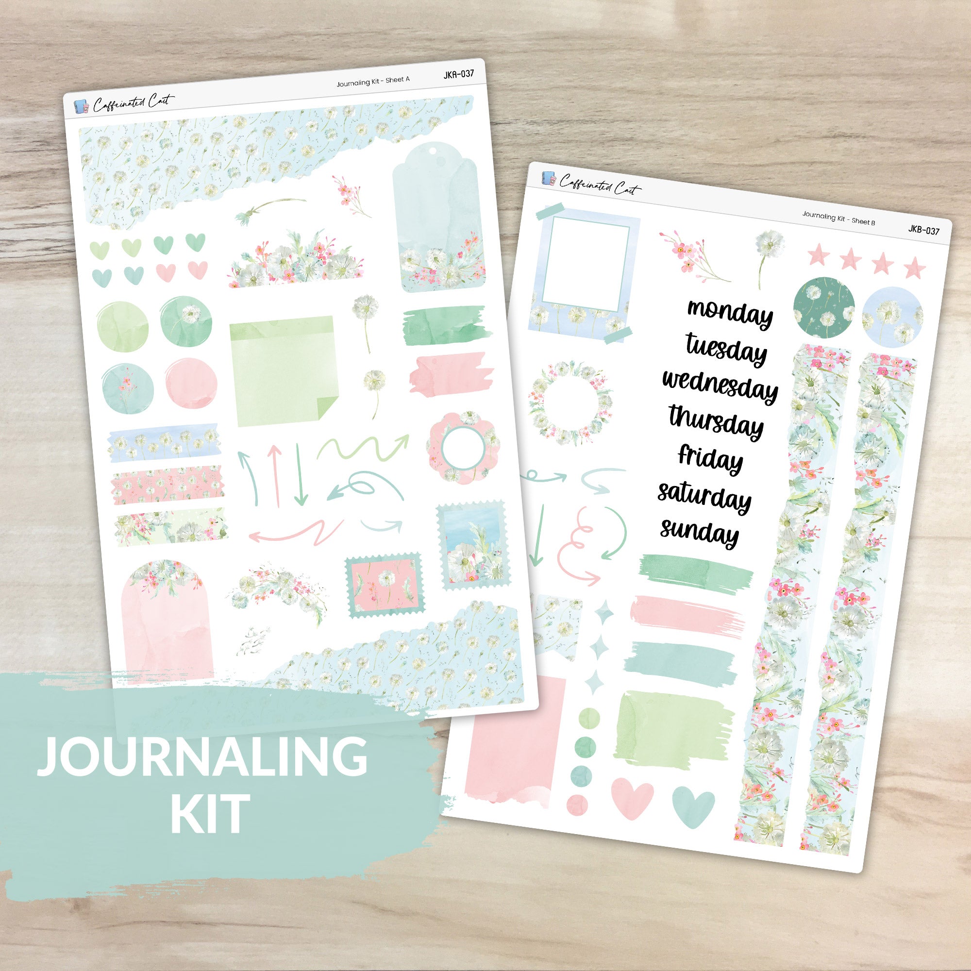 Journaling Kit - Dandelions [ 037 ]