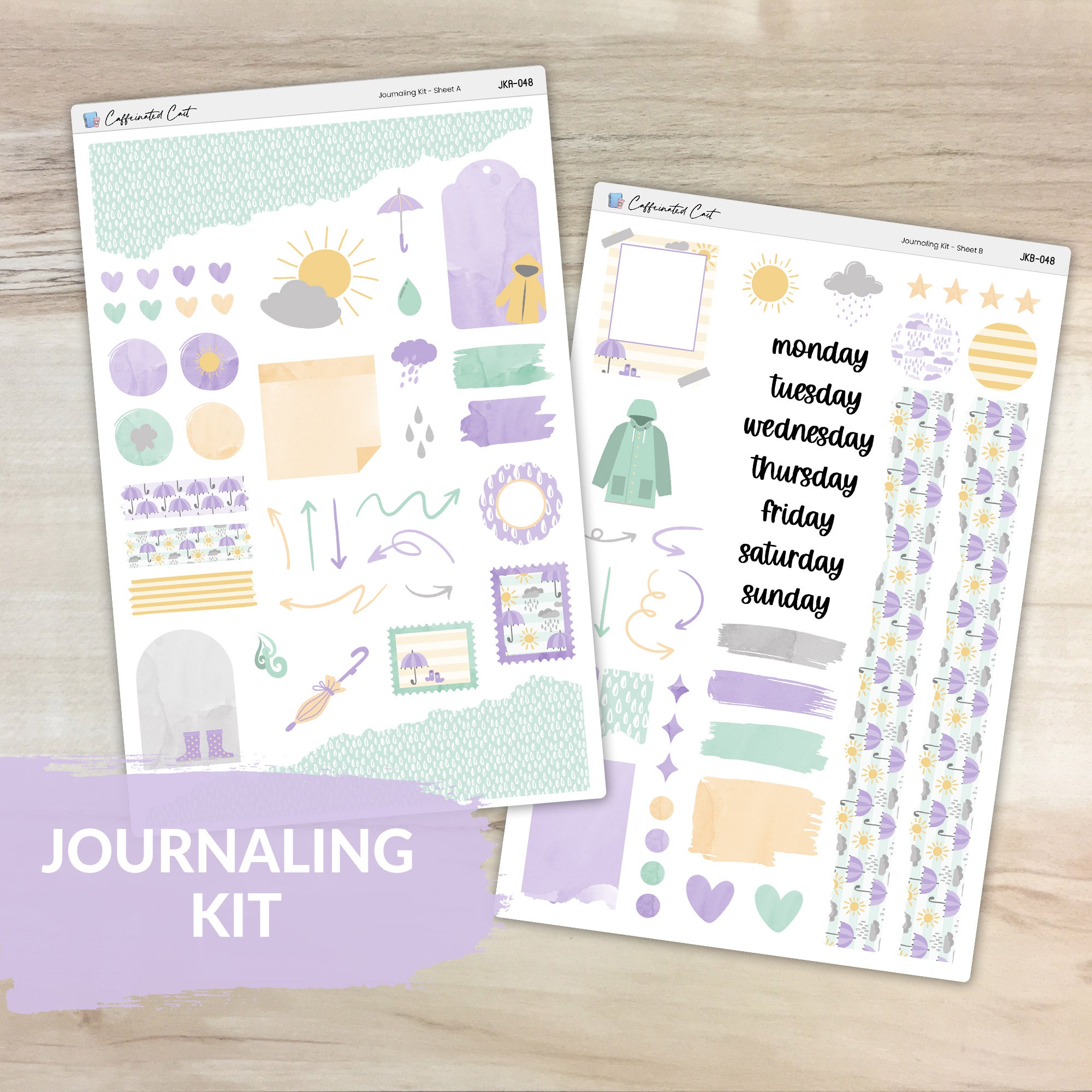 Journaling Kit - April Showers [ 048 ]