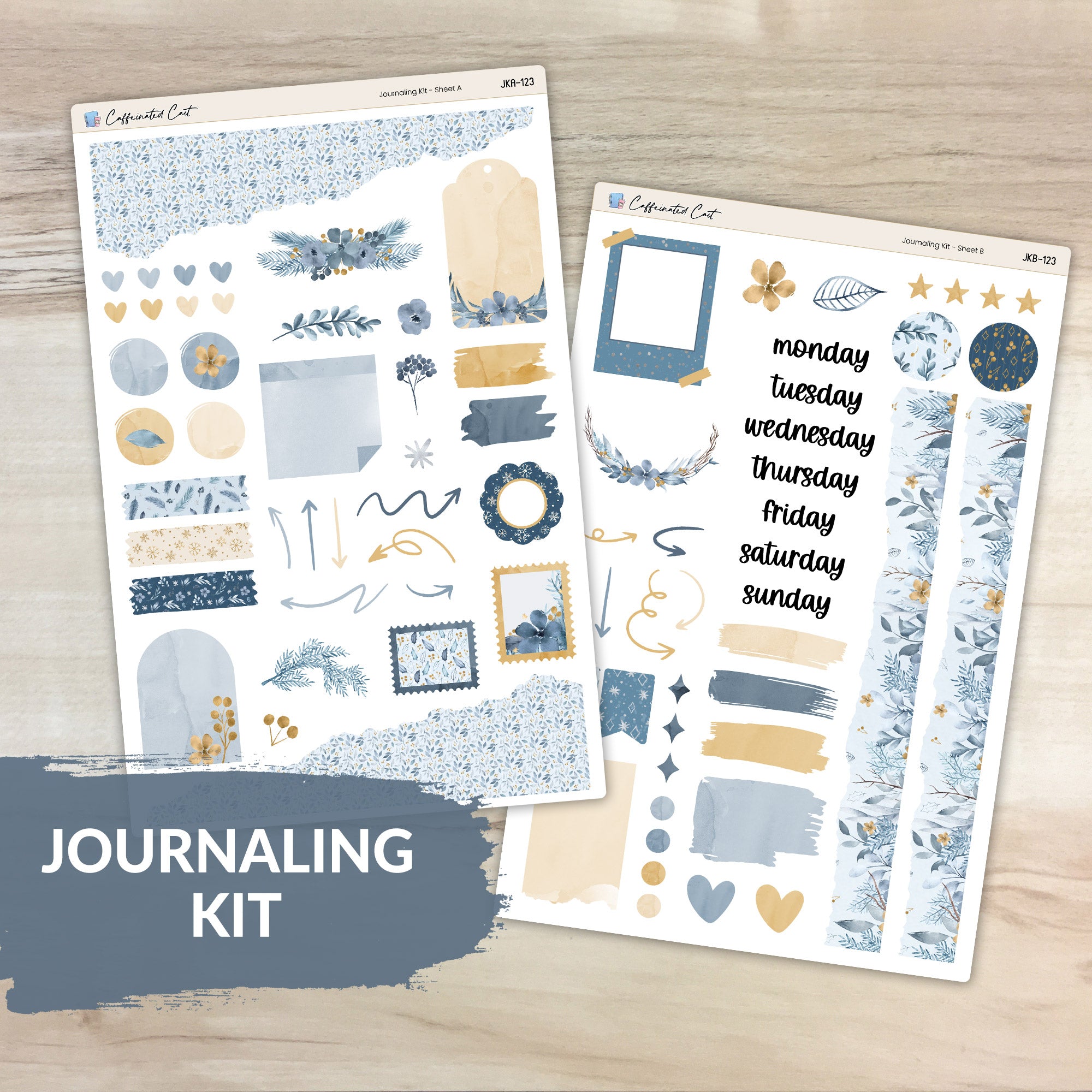 Journaling Kit - Winter Wind [ 123 ]