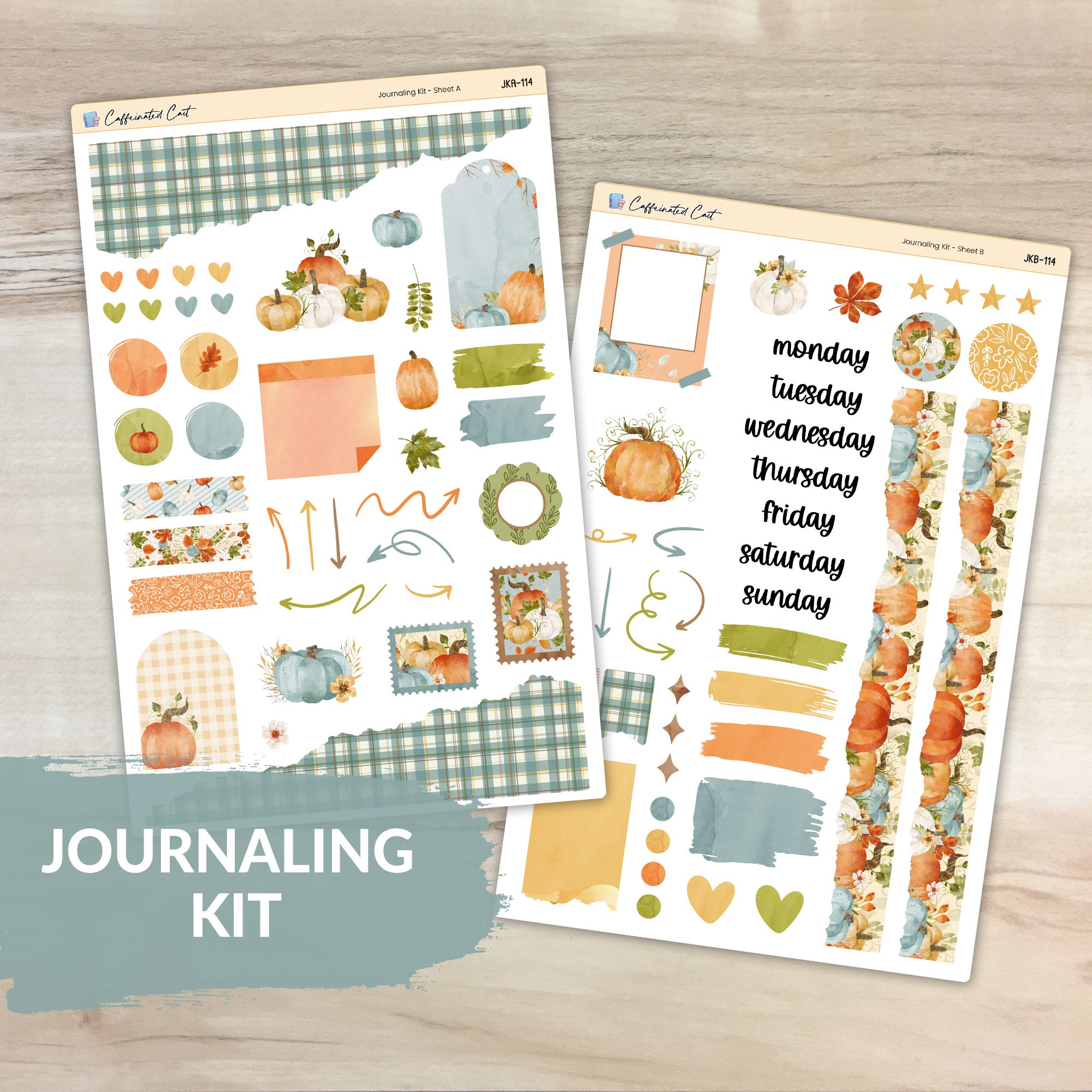 Journaling Kit - Pumpkin Harvest [ 114 ]