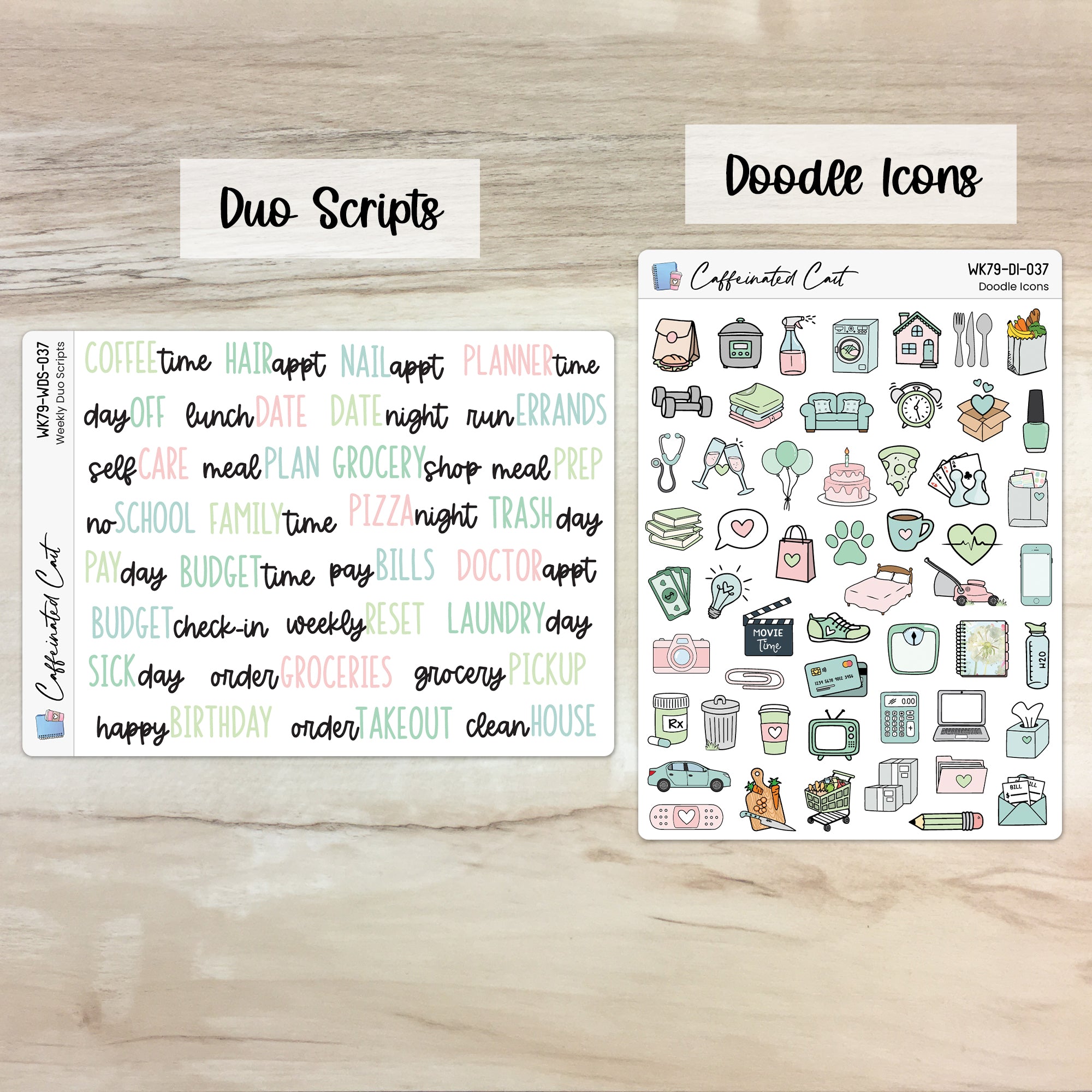 Doodle Icons & Scripts - Dandelions [ 037 ]