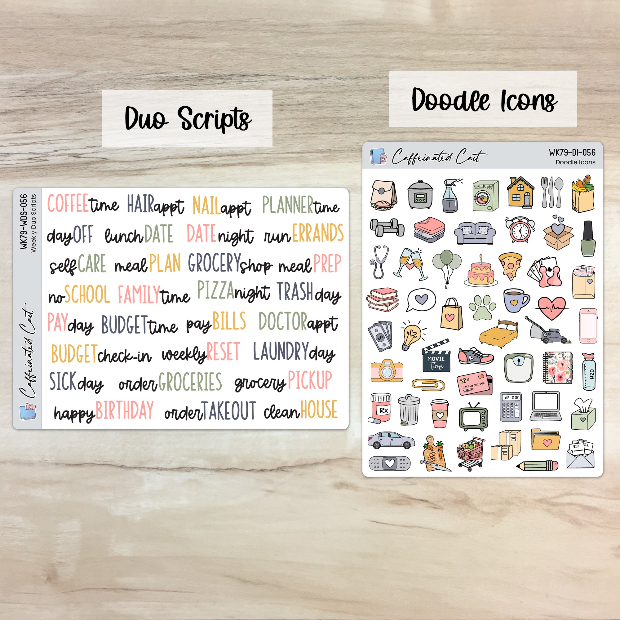 Doodle Icons & Scripts - Mountain Meadow [ 056 ]