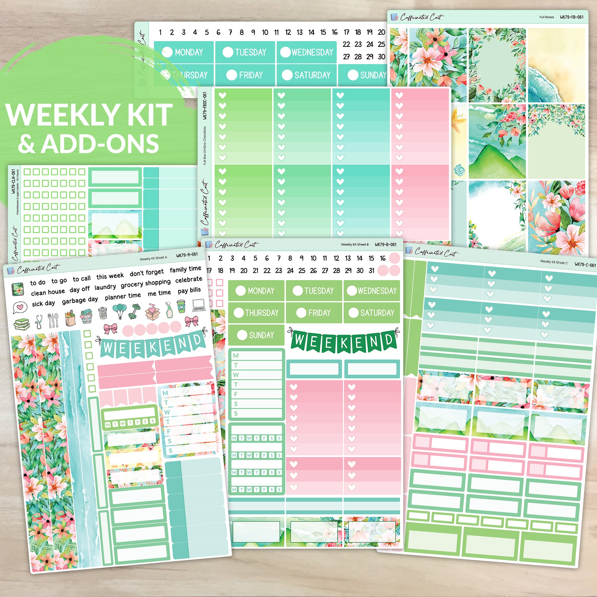 Weekly Kit & Add-ons - Emerald Shores [ 061 ]