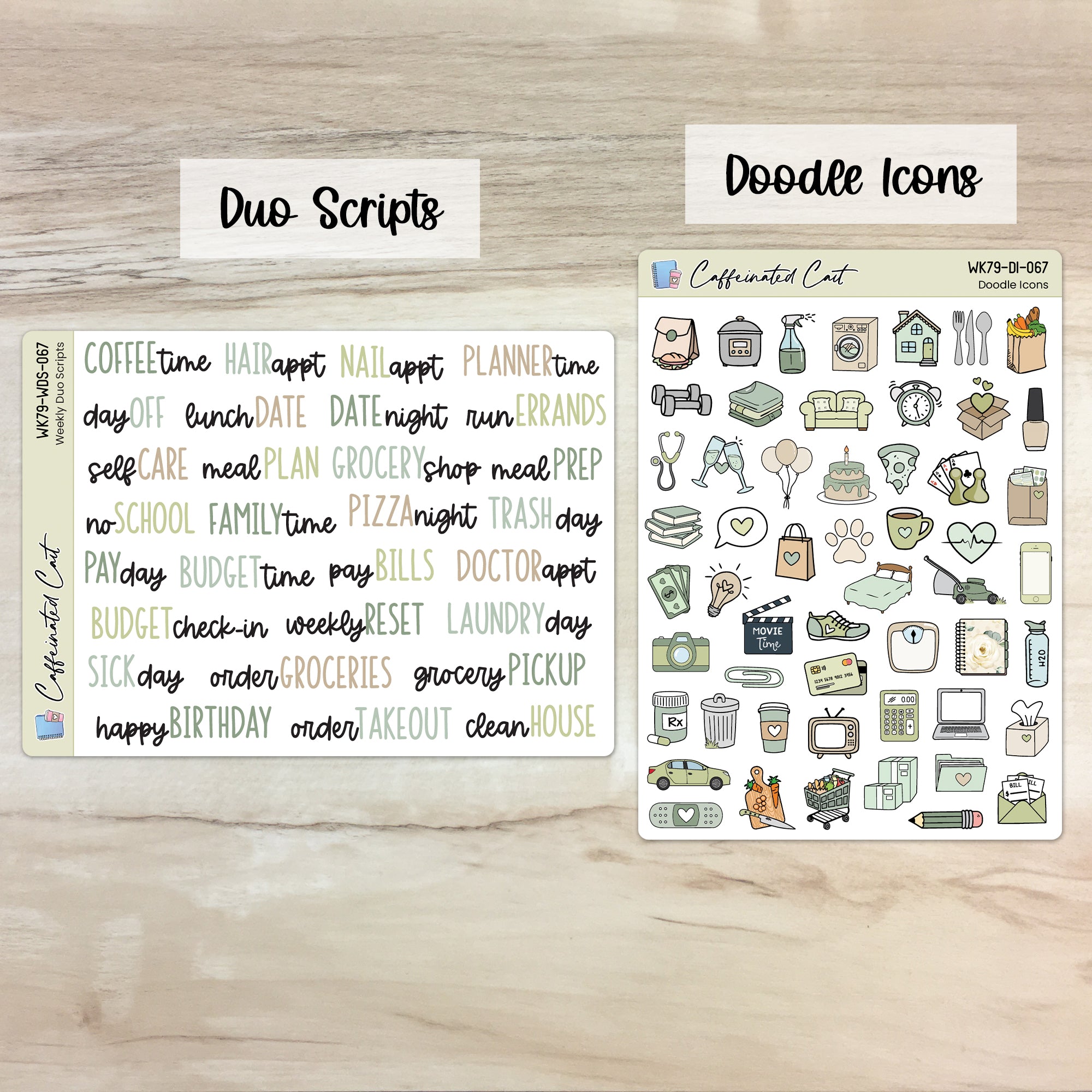 Doodle Icons & Scripts - Serene [ 067 ]