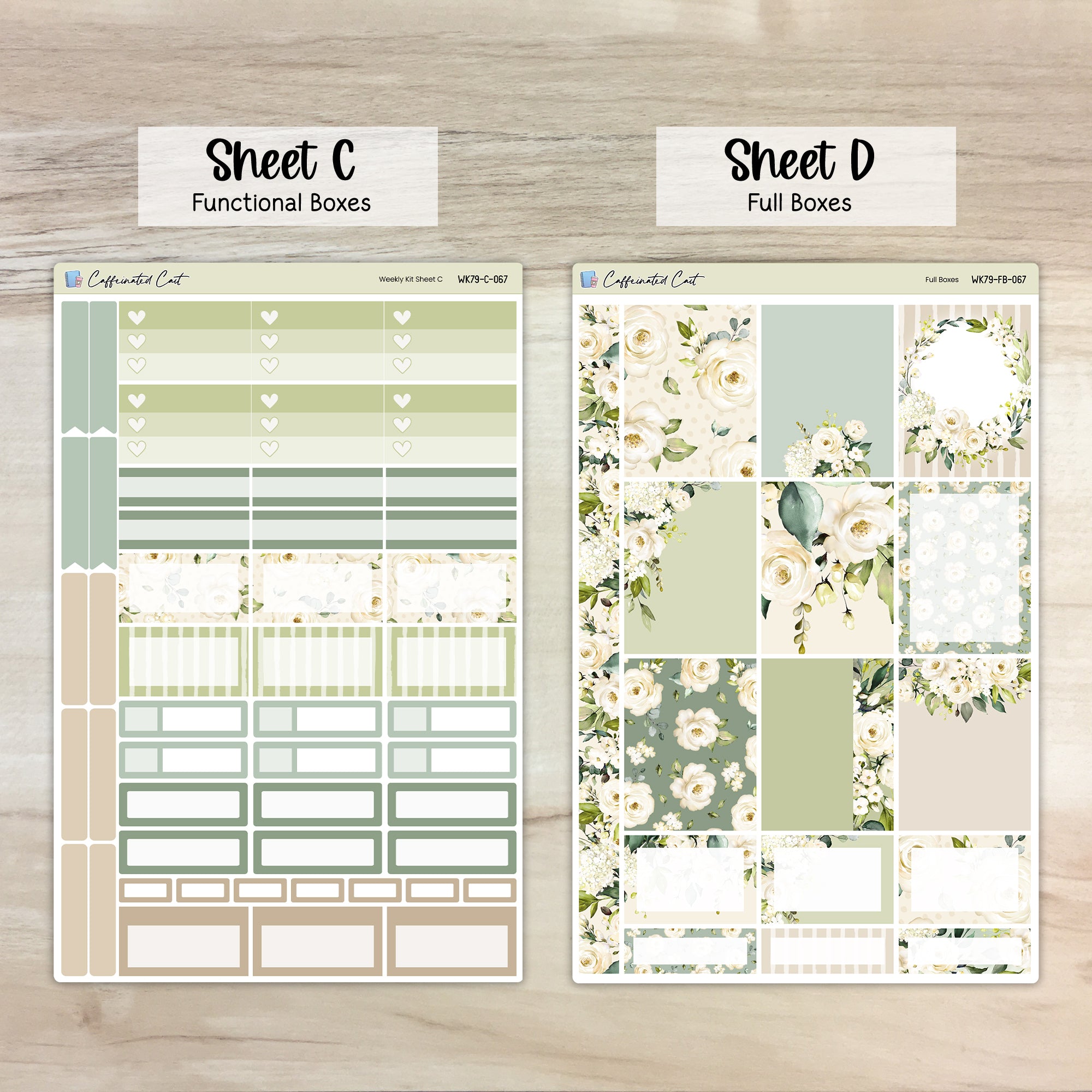 Weekly Kit & Add-ons - Serene [ 067 ]