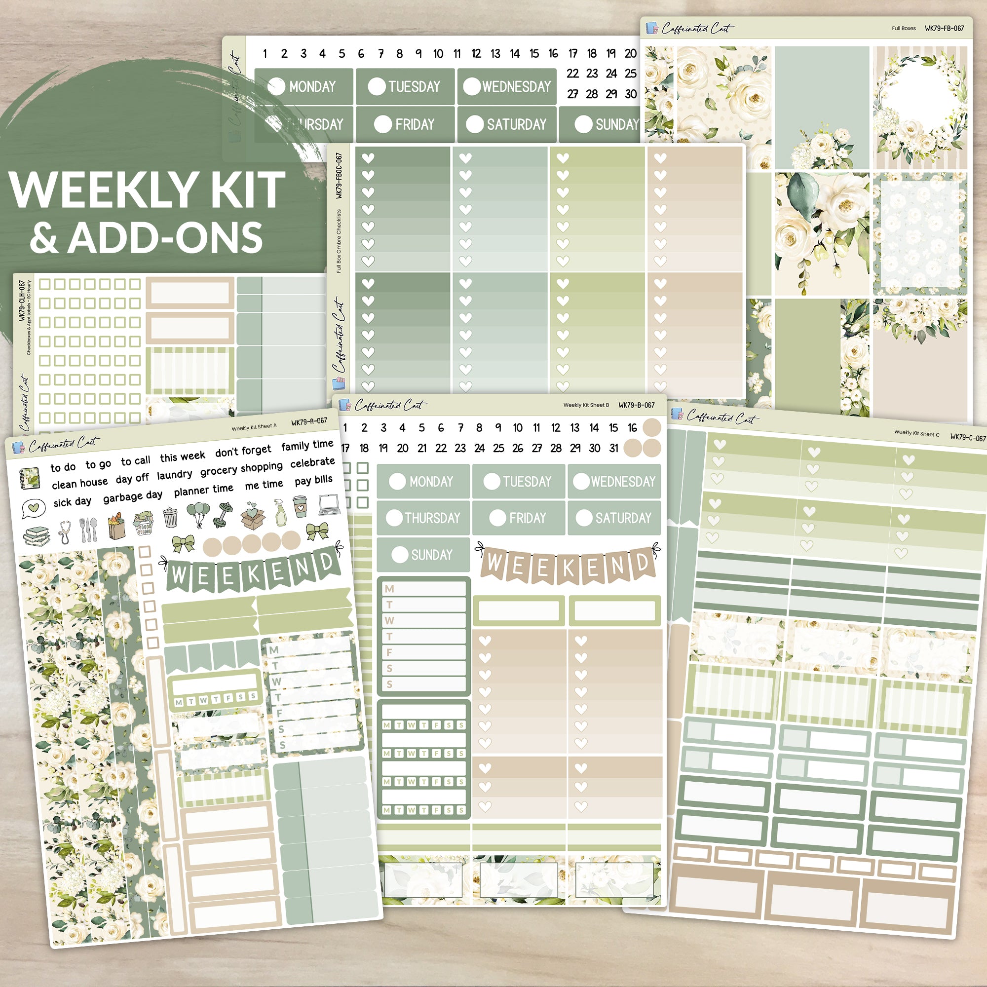 Weekly Kit & Add-ons - Serene [ 067 ]