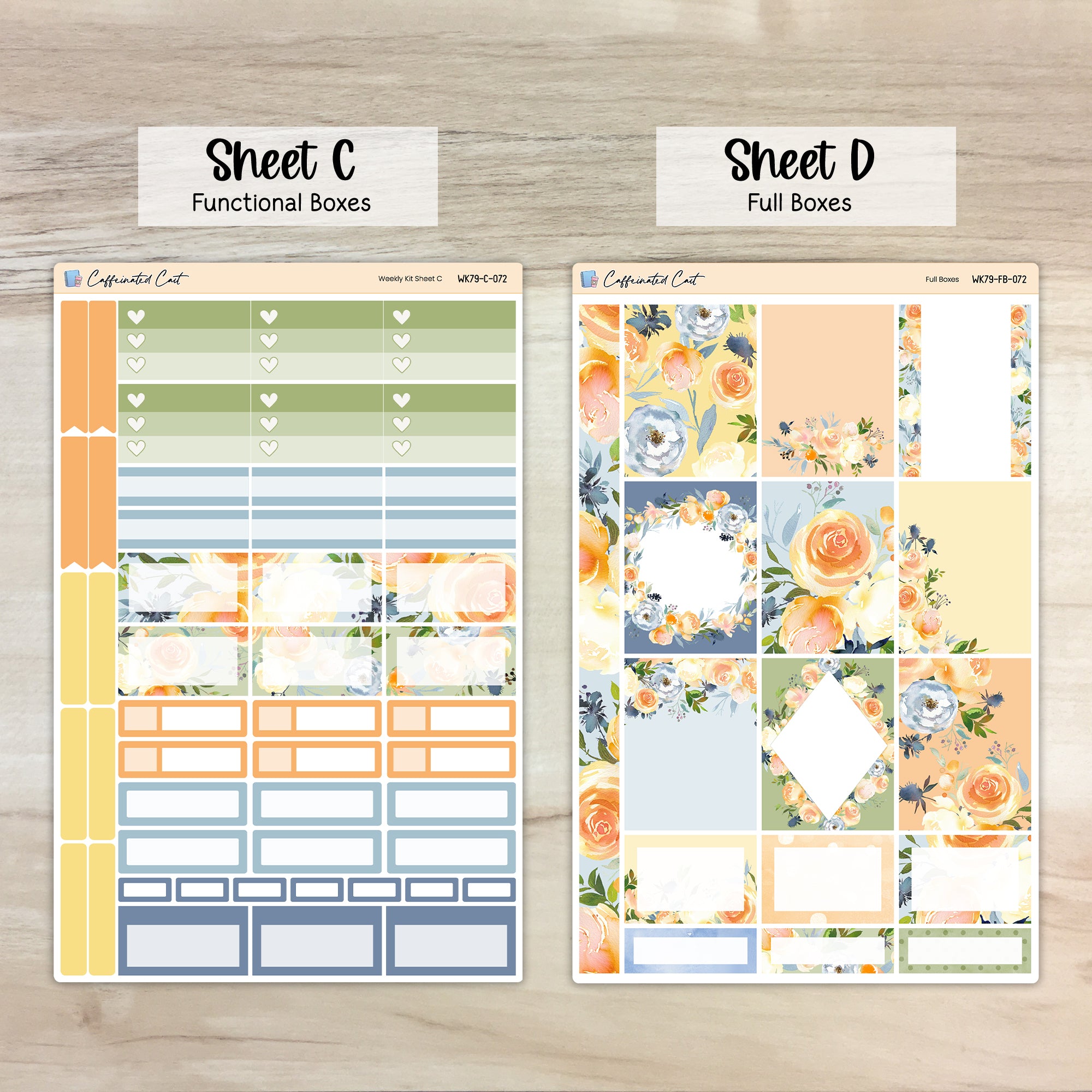 Weekly Kit & Add-ons - Summer Garden [ 072 ]