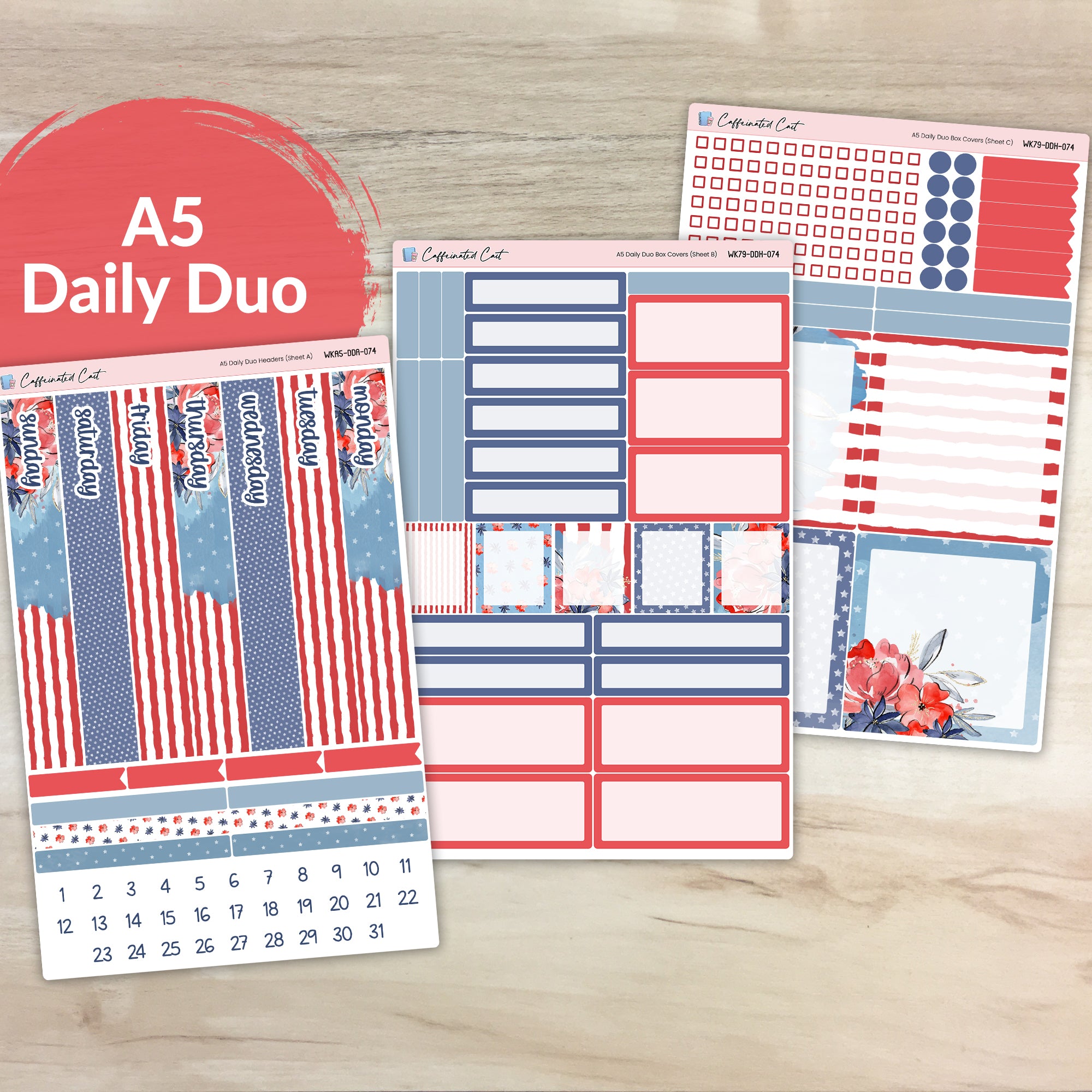 Daily Duo A5 - Independence [ 074 ]