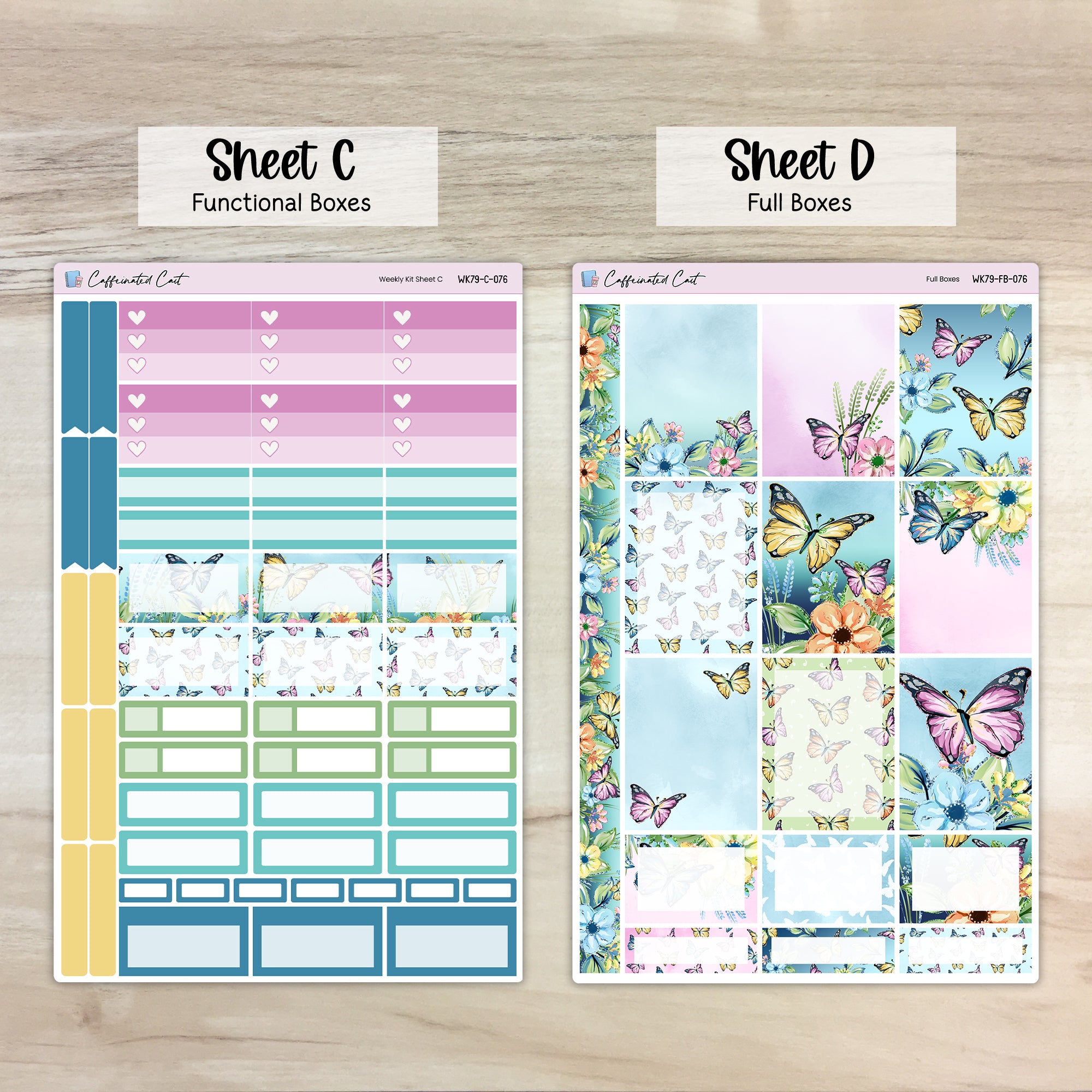 Weekly Kit & Add-ons - Butterfly Meadow [ 076 ]