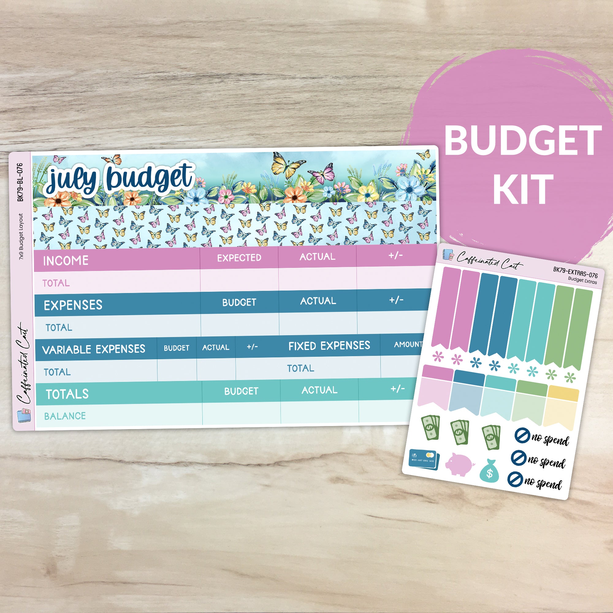 Budget Kit - Butterfly Meadow [ 076 ]